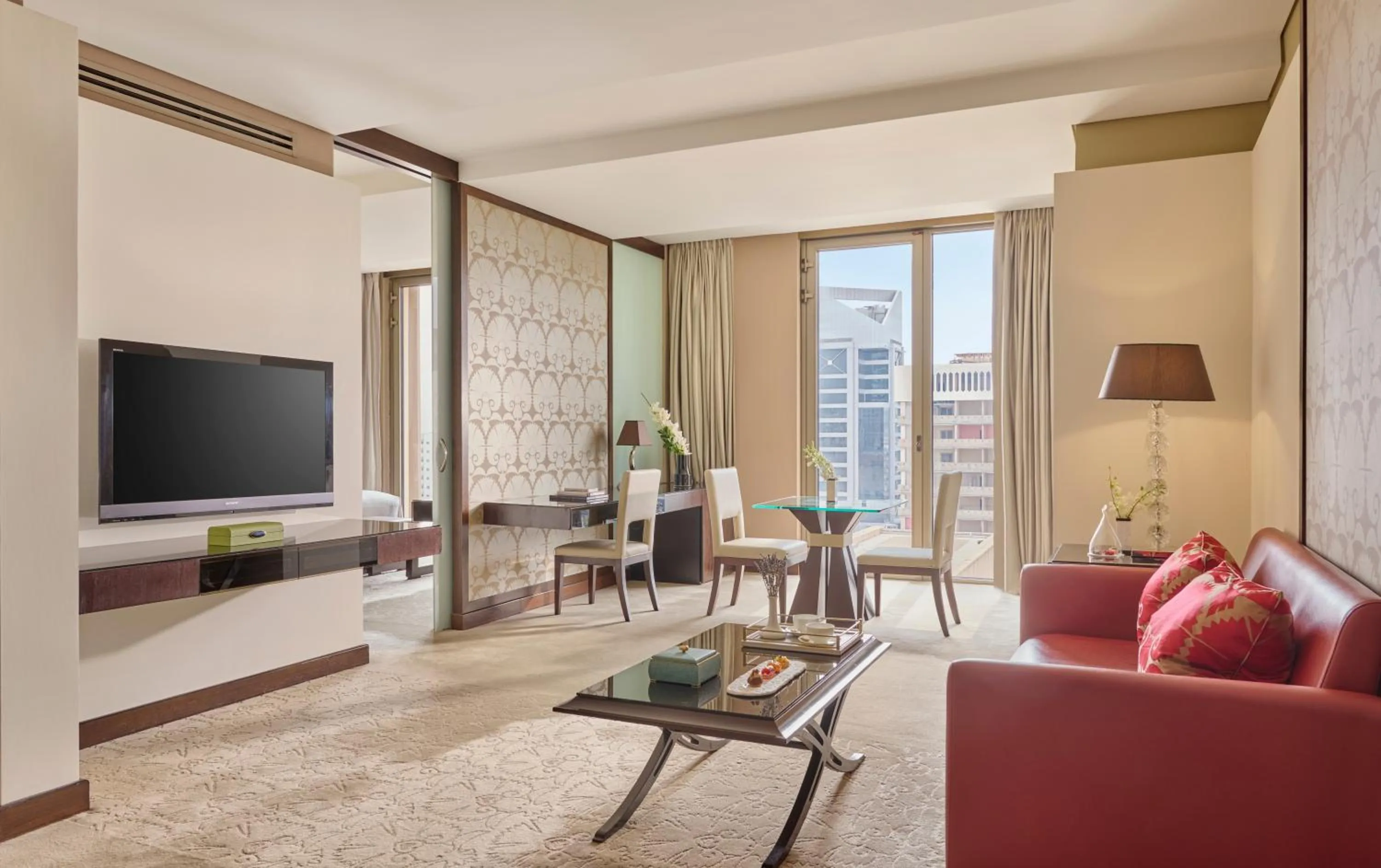 Seating area in Mandarin Oriental Al Faisaliah, Riyadh