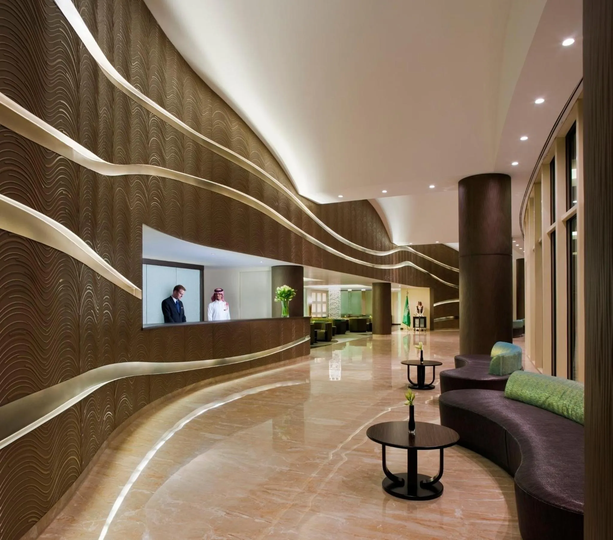 Lobby or reception in Mandarin Oriental Al Faisaliah, Riyadh