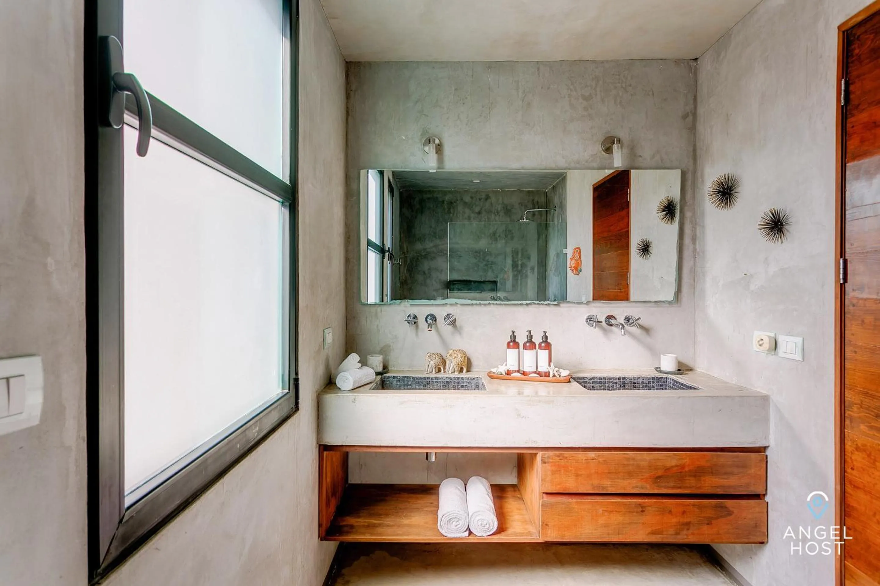 Bed in Chic Suites in the Heart of Tulum by Stella Rentals