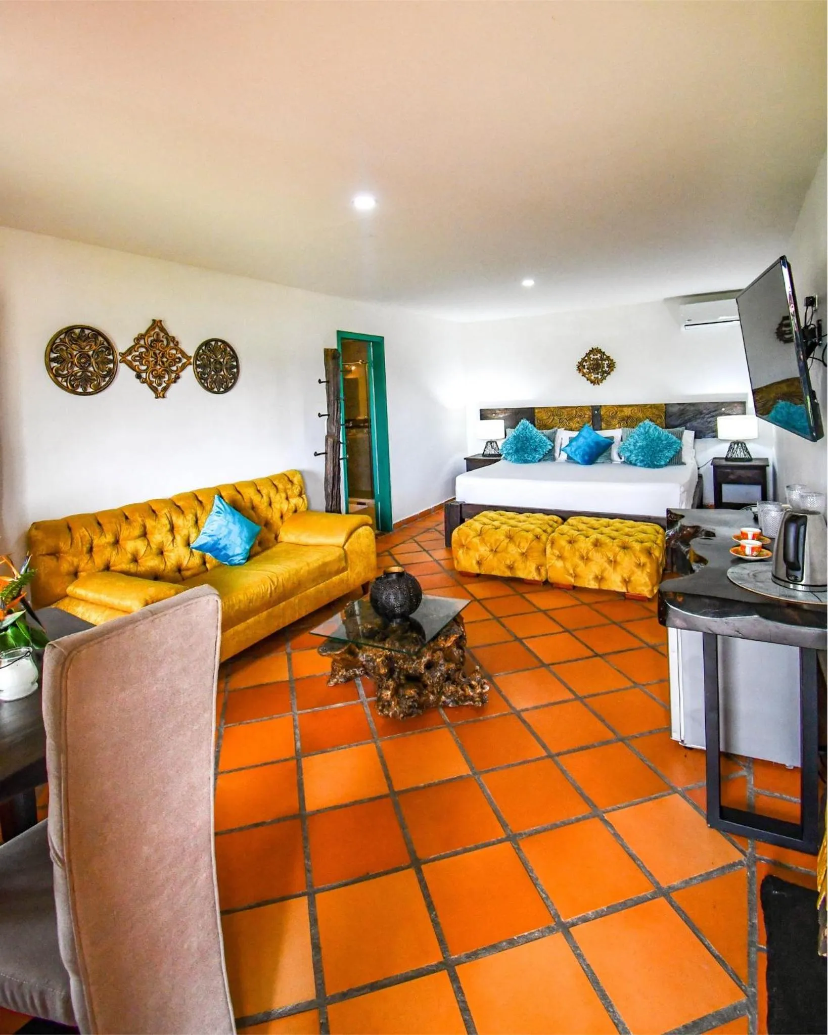 Photo of the whole room in Hotel Campestre Cafe Cafe