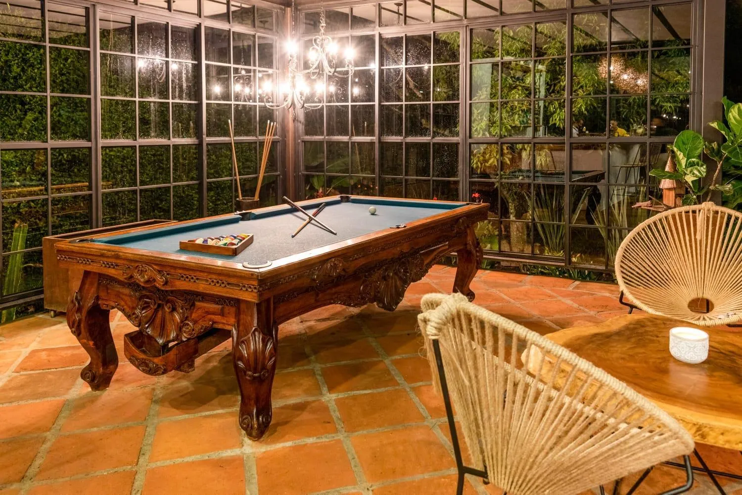 Billiard in Hotel Campestre Cafe Cafe