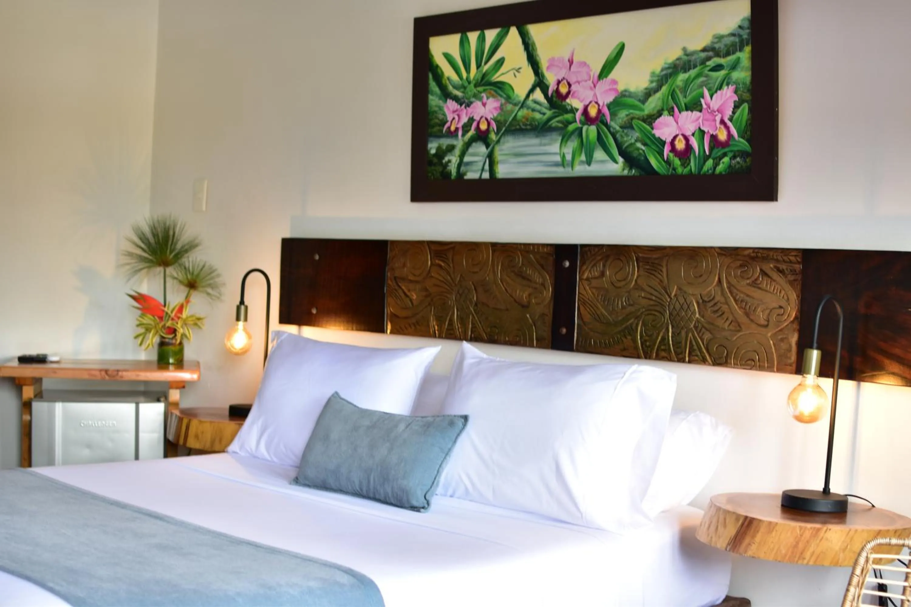 Bed in Hotel Campestre Cafe Cafe