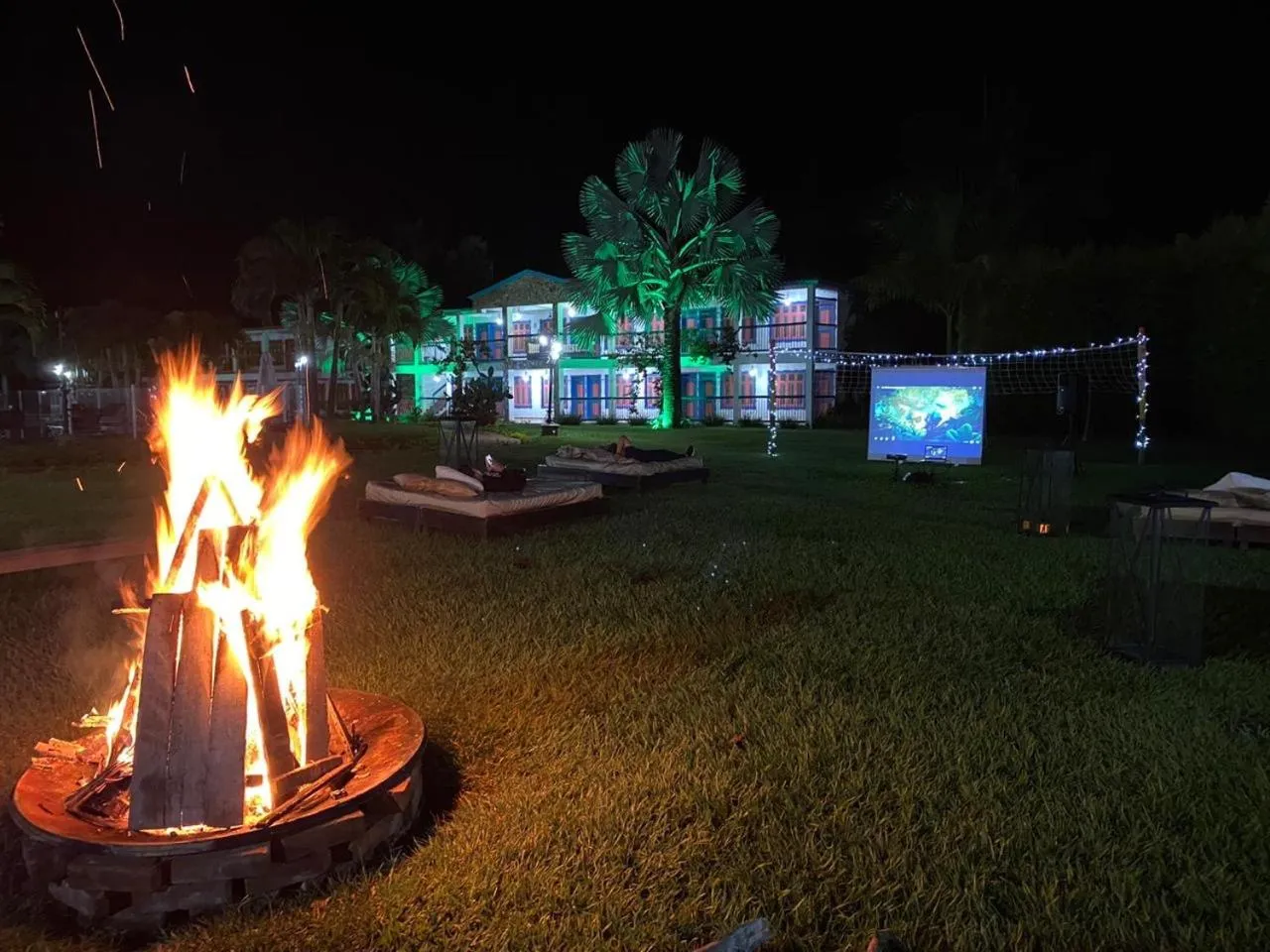 Property building in Hotel Campestre Cafe Cafe