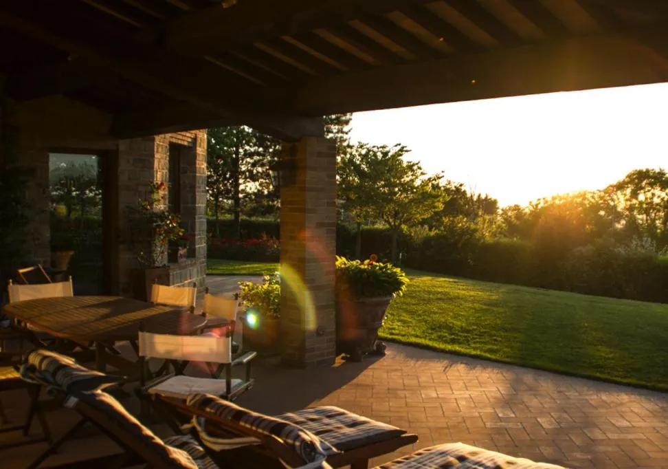 Garden view in Il Giardino delle Rose
