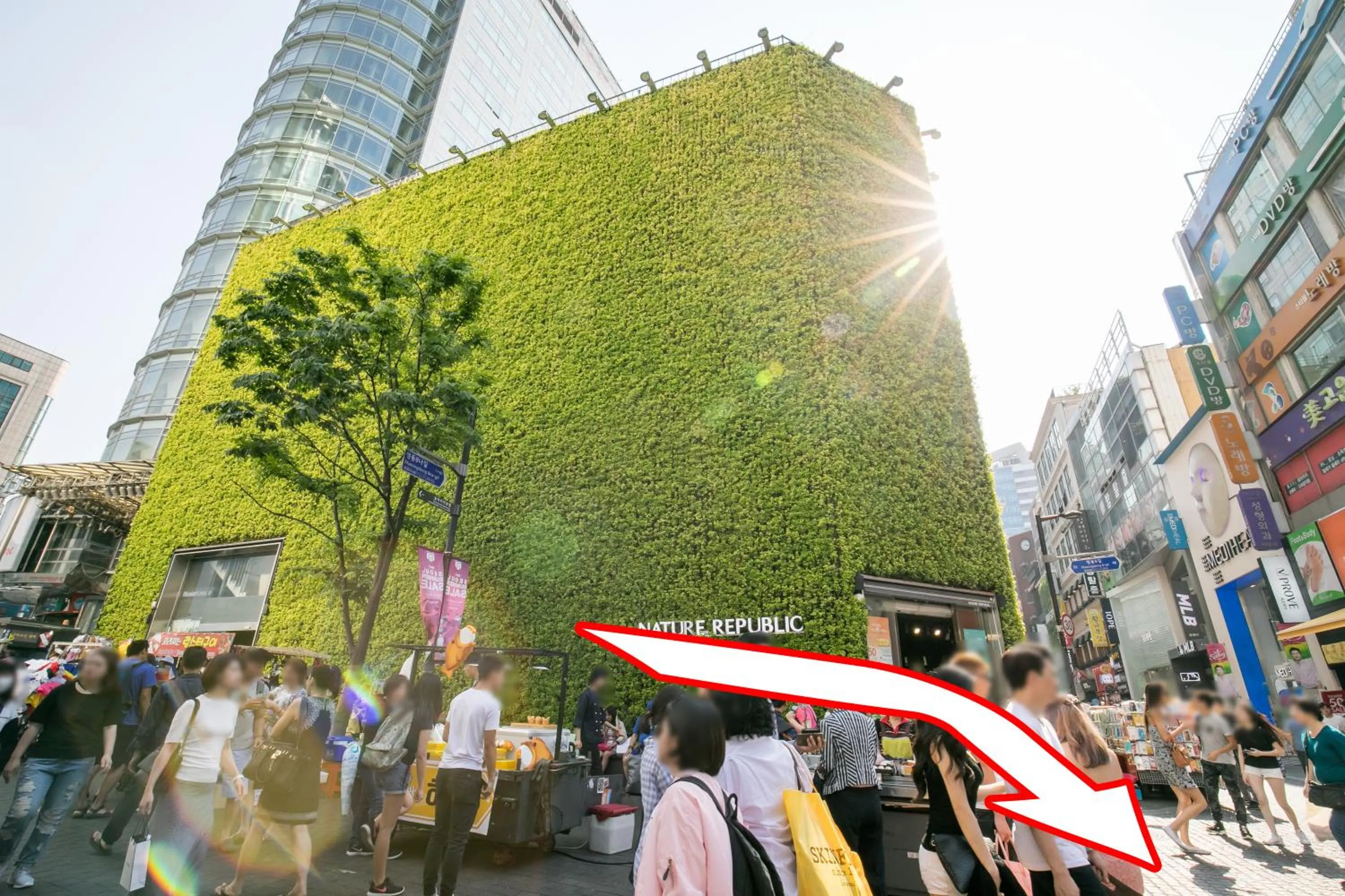 Neighbourhood in Philstay Myeongdong Station