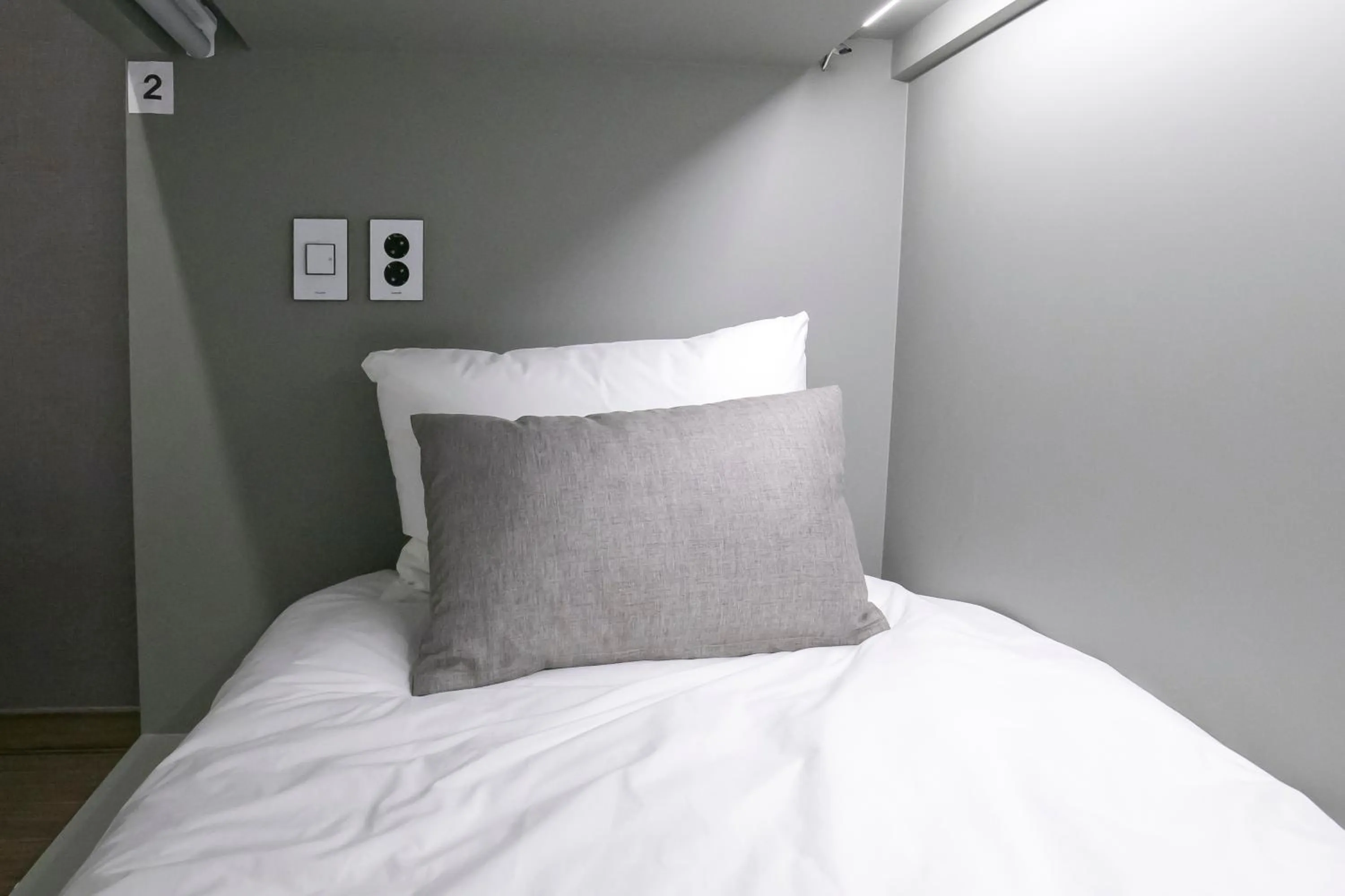 Bed in Philstay Myeongdong Station