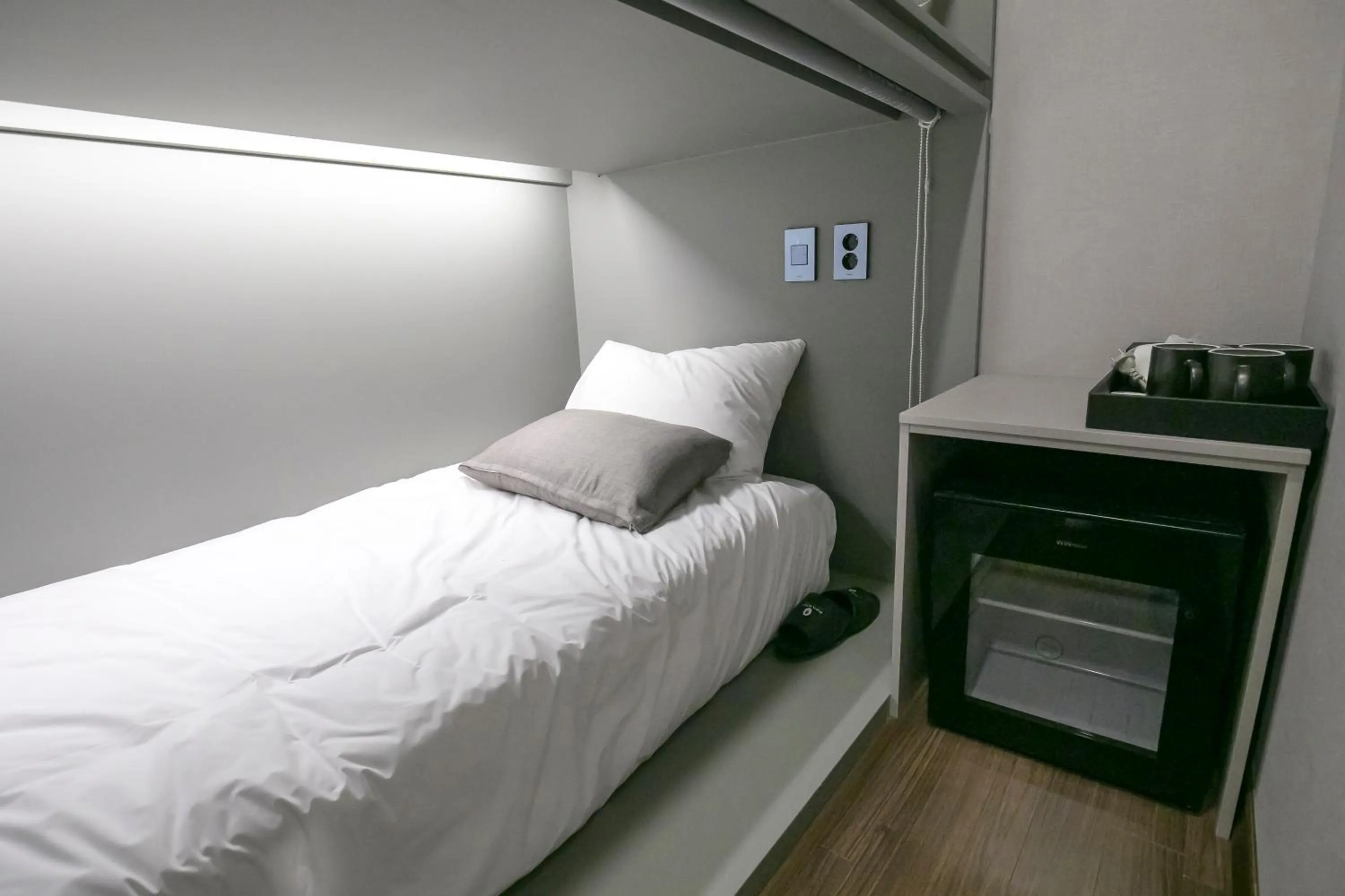 Bed in Philstay Myeongdong Station