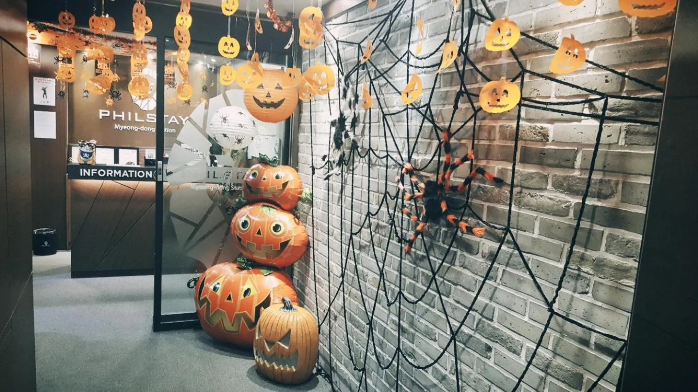 Lobby or reception in Philstay Myeongdong Station