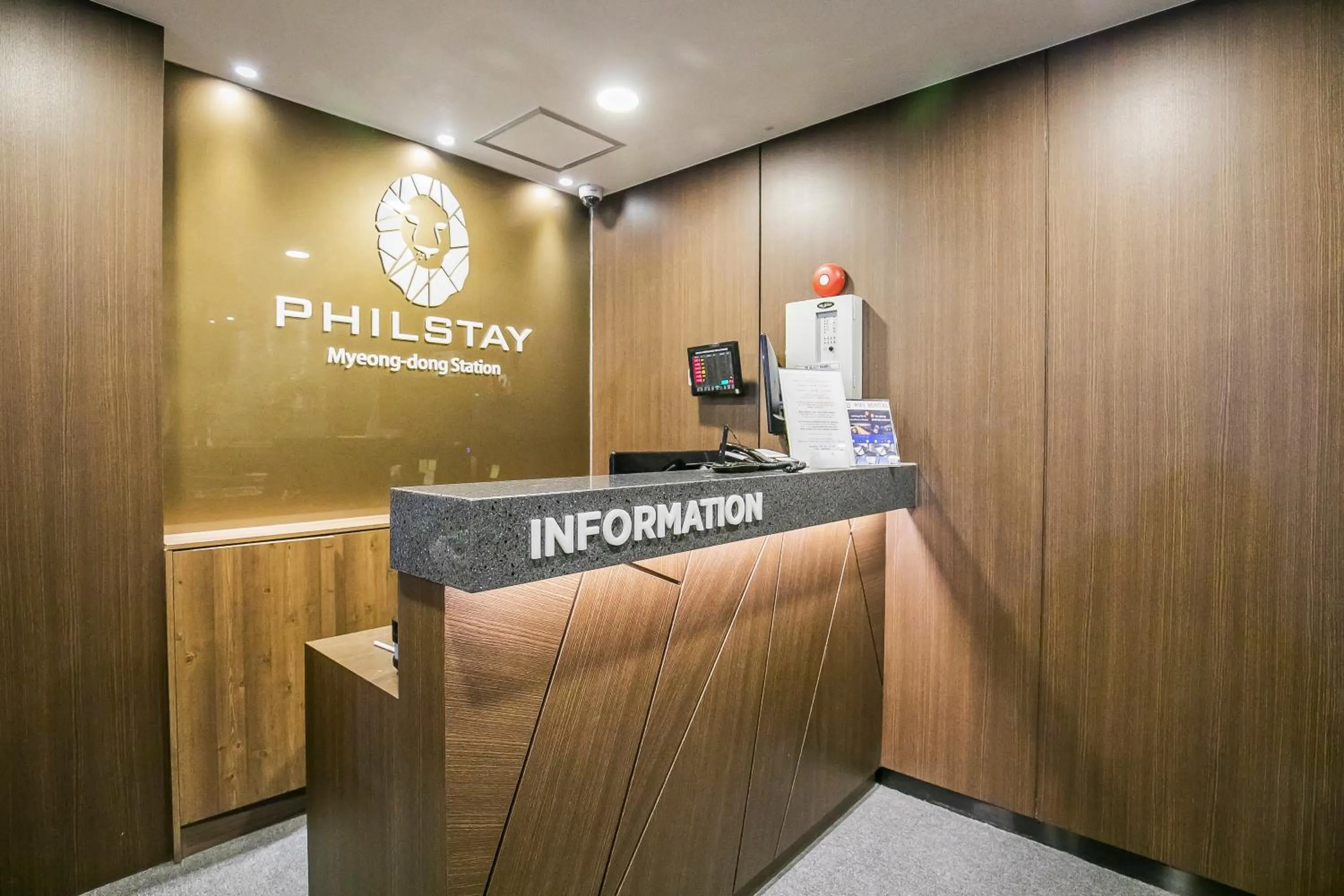 Property logo or sign in Philstay Myeongdong Station