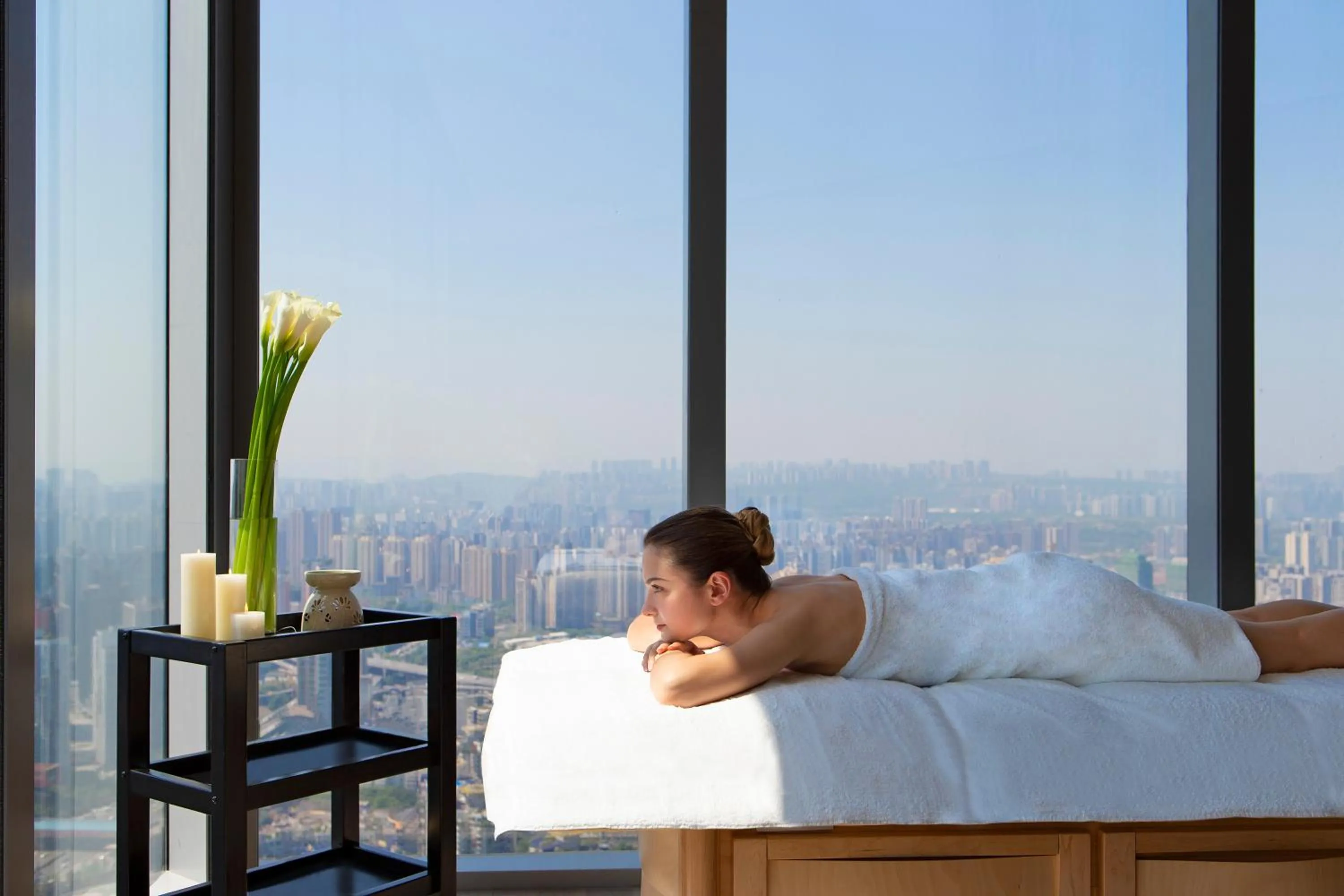 Spa and wellness centre/facilities, Bed in Niccolo Chongqing