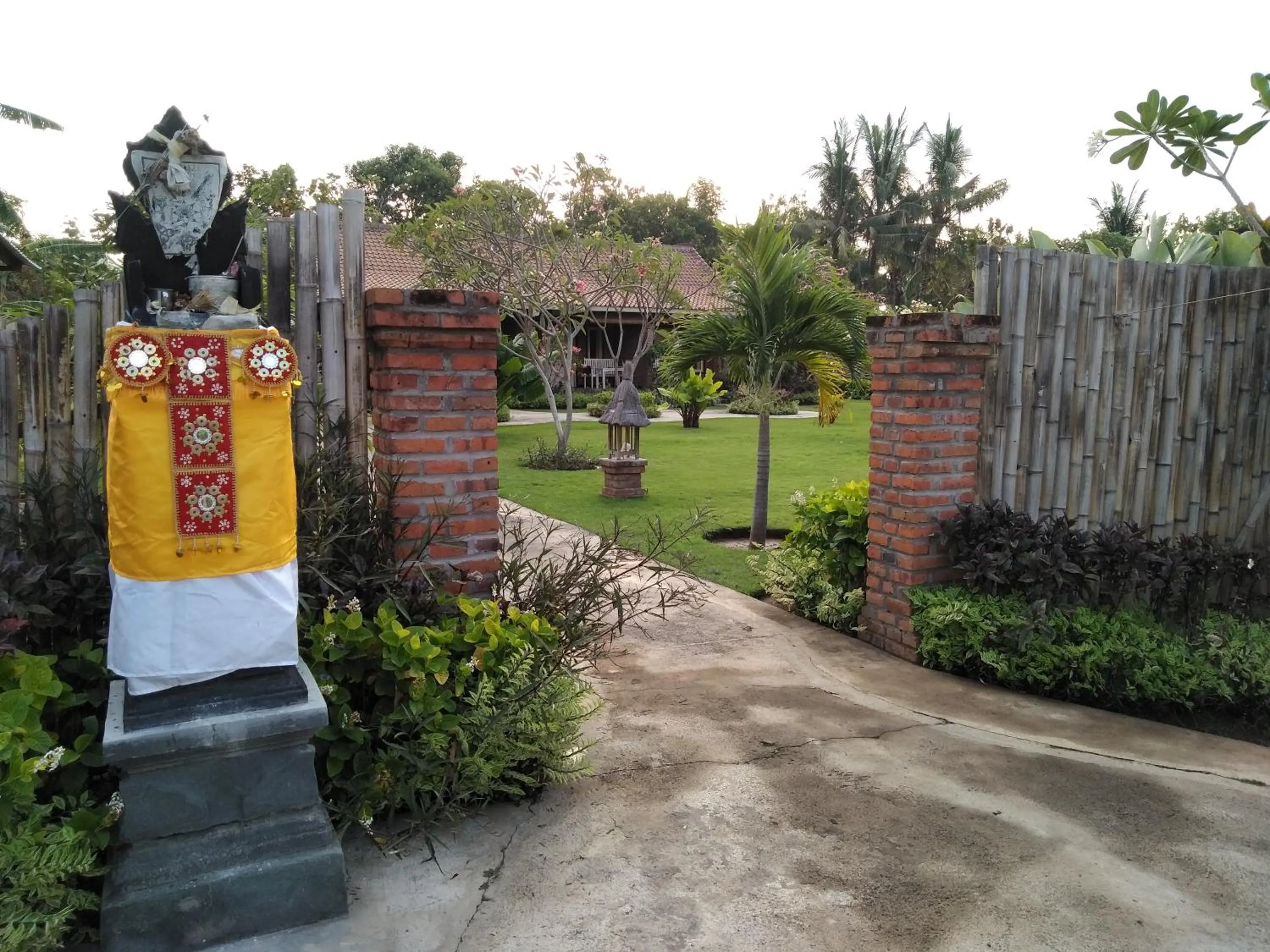 Facade/entrance in Krisna Homestay