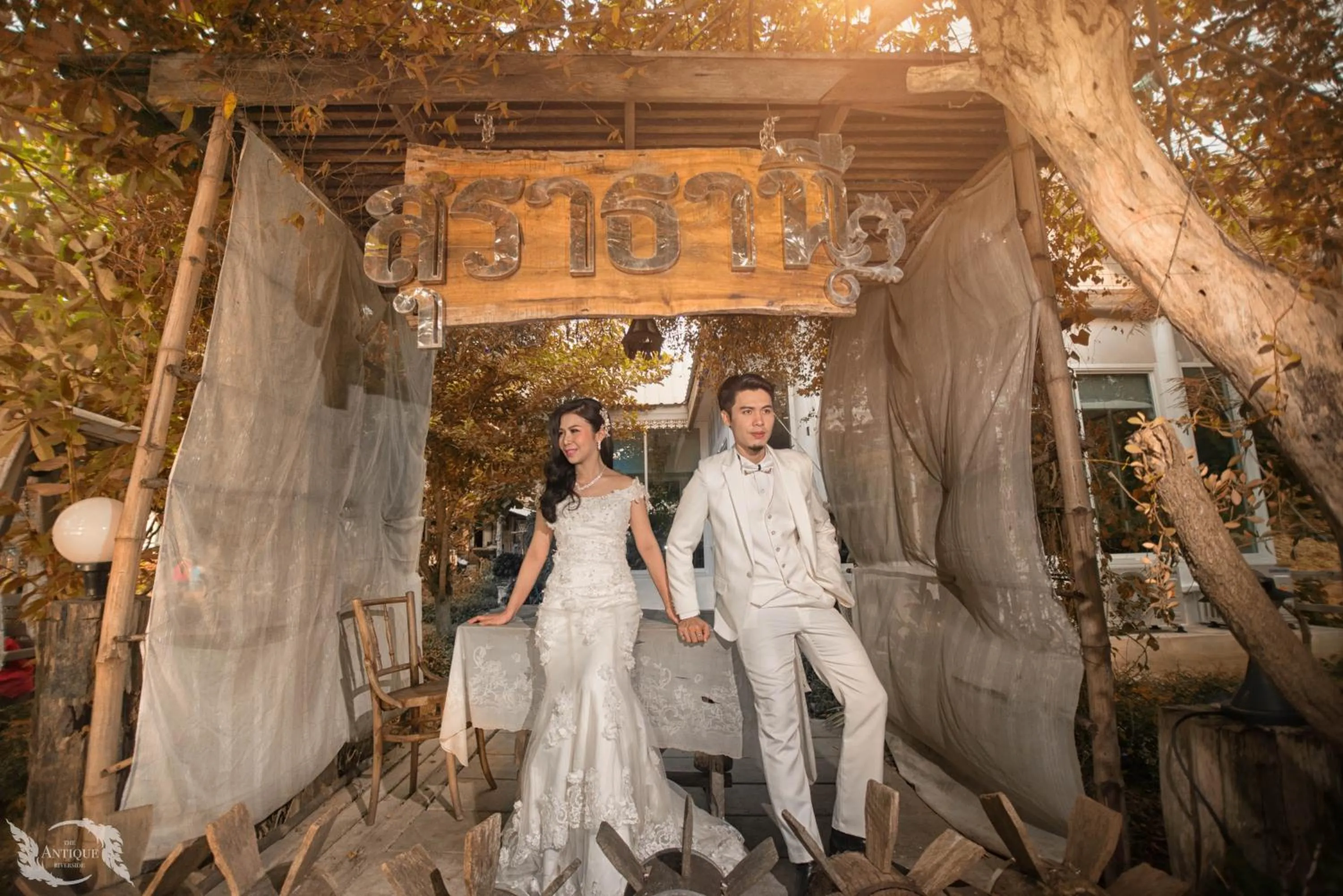 Garden in The Antique Riverside Resort