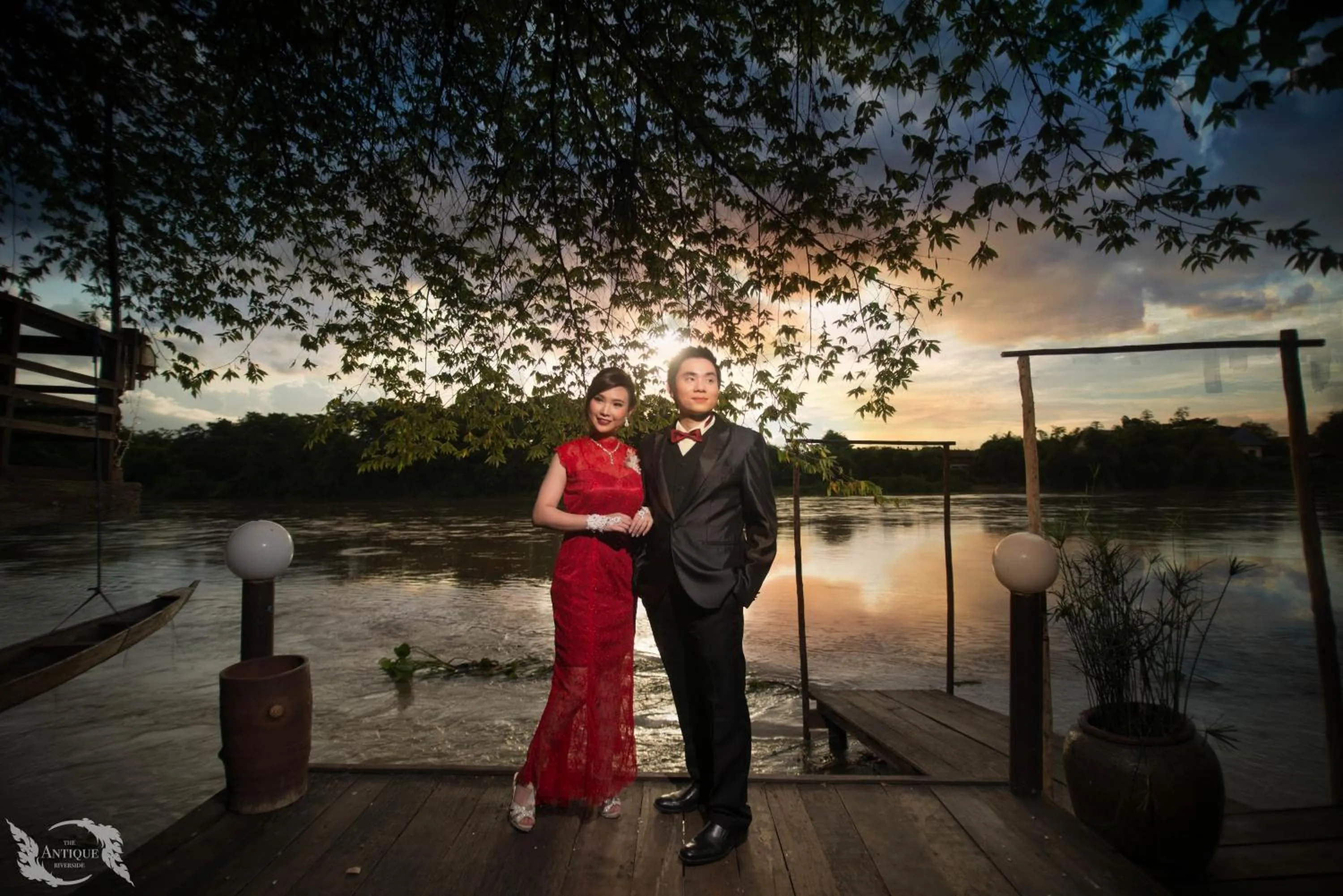 Patio in The Antique Riverside Resort
