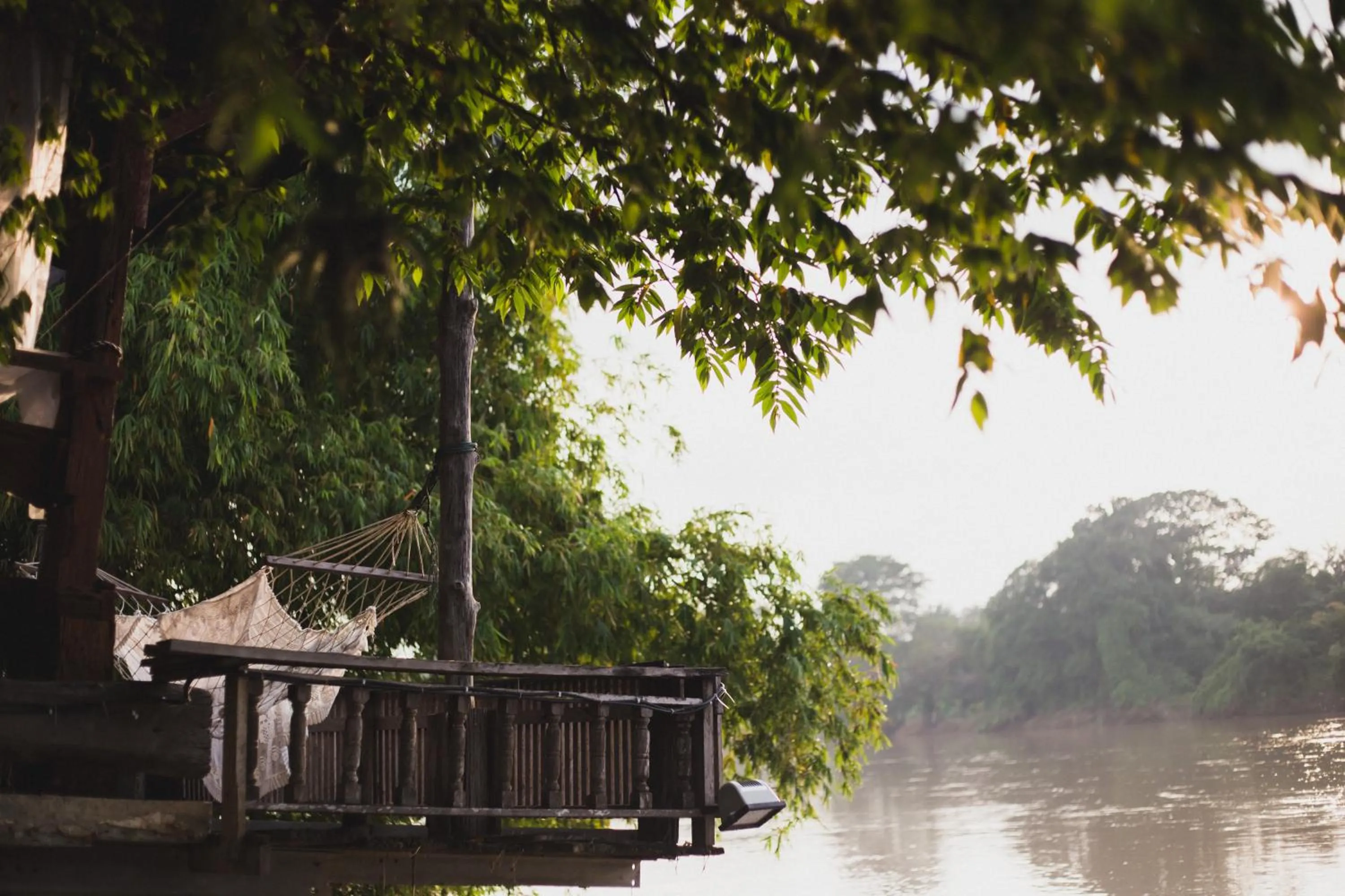 Patio in The Antique Riverside Resort