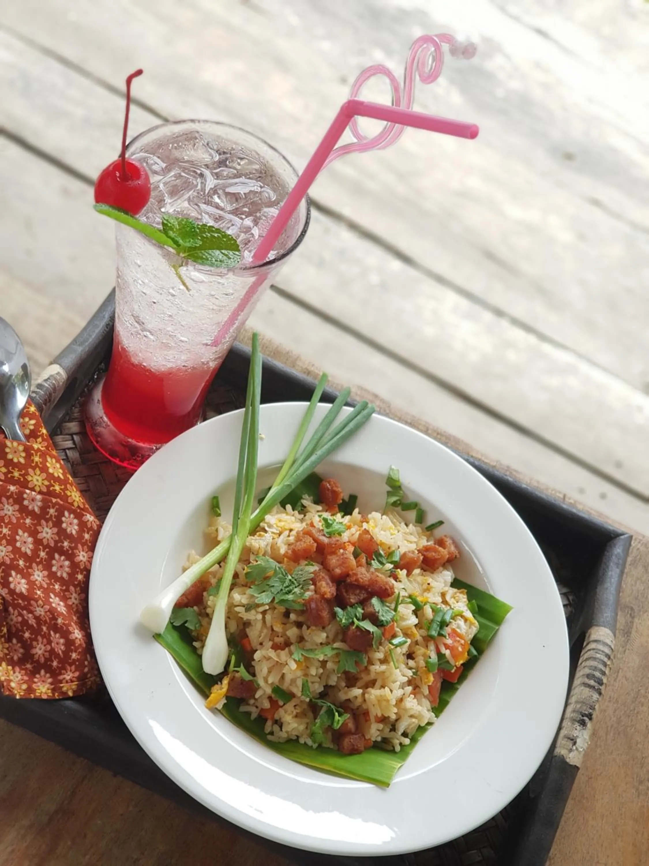 Food close-up in The Antique Riverside Resort
