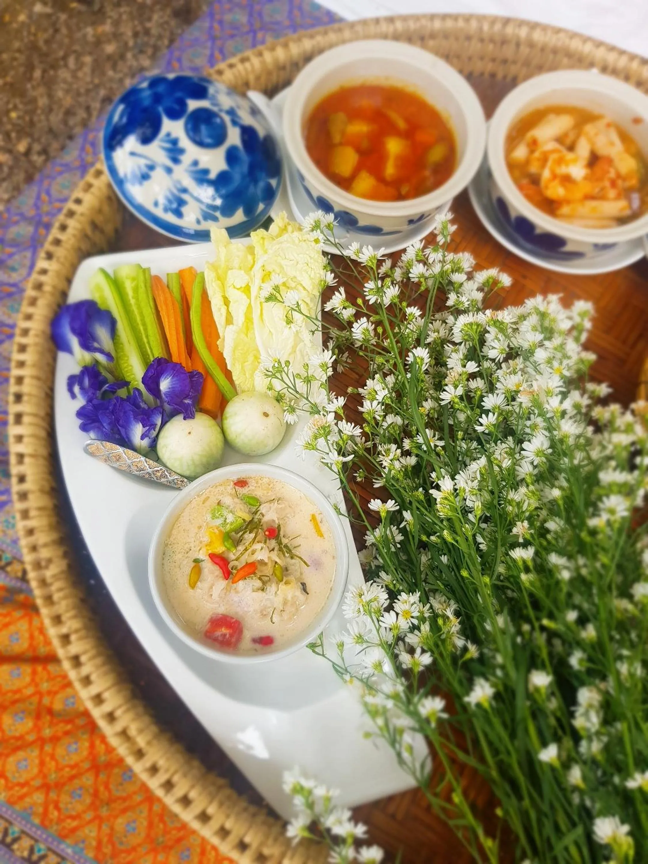 Food close-up in The Antique Riverside Resort