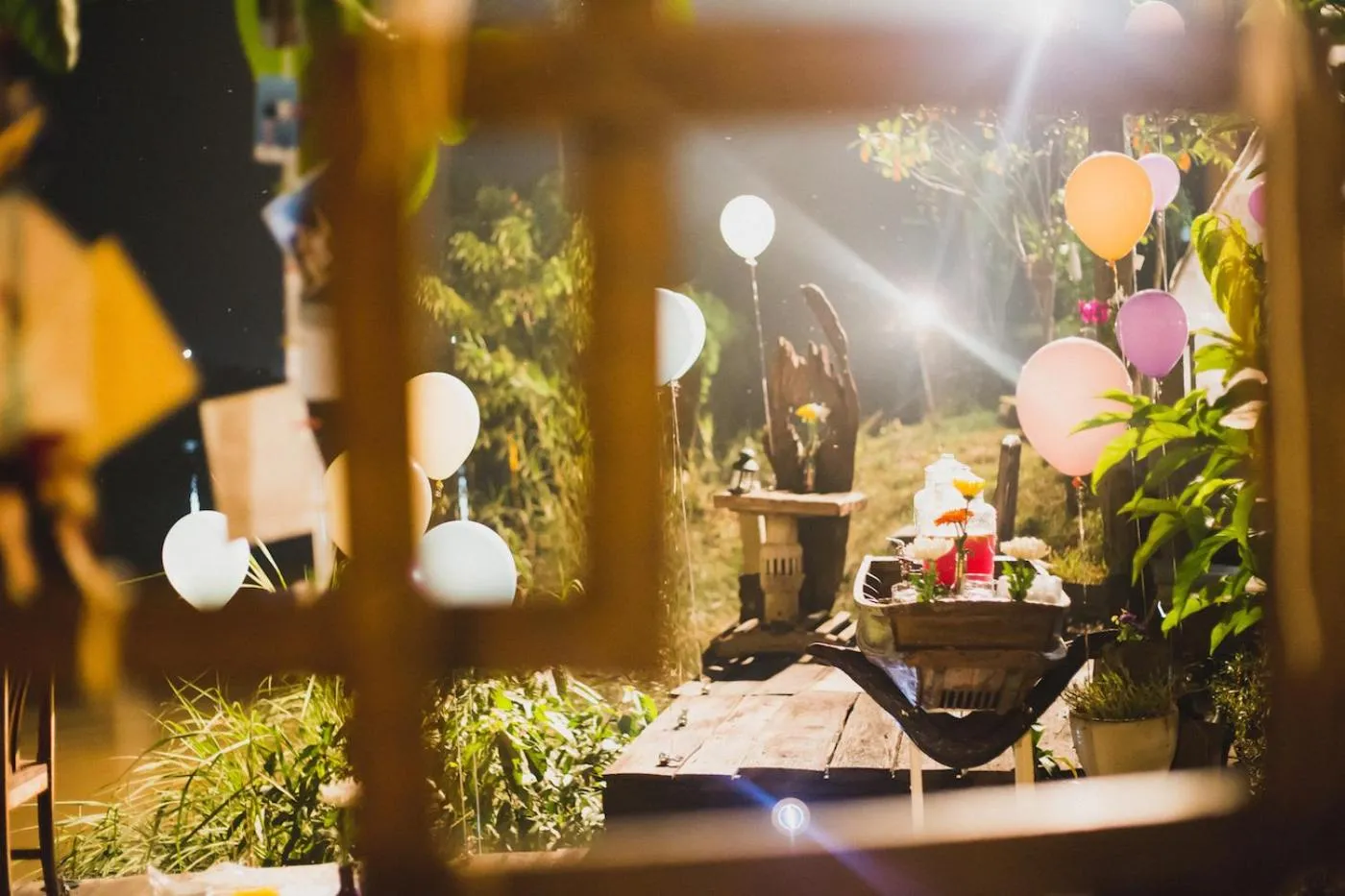 Patio in The Antique Riverside Resort