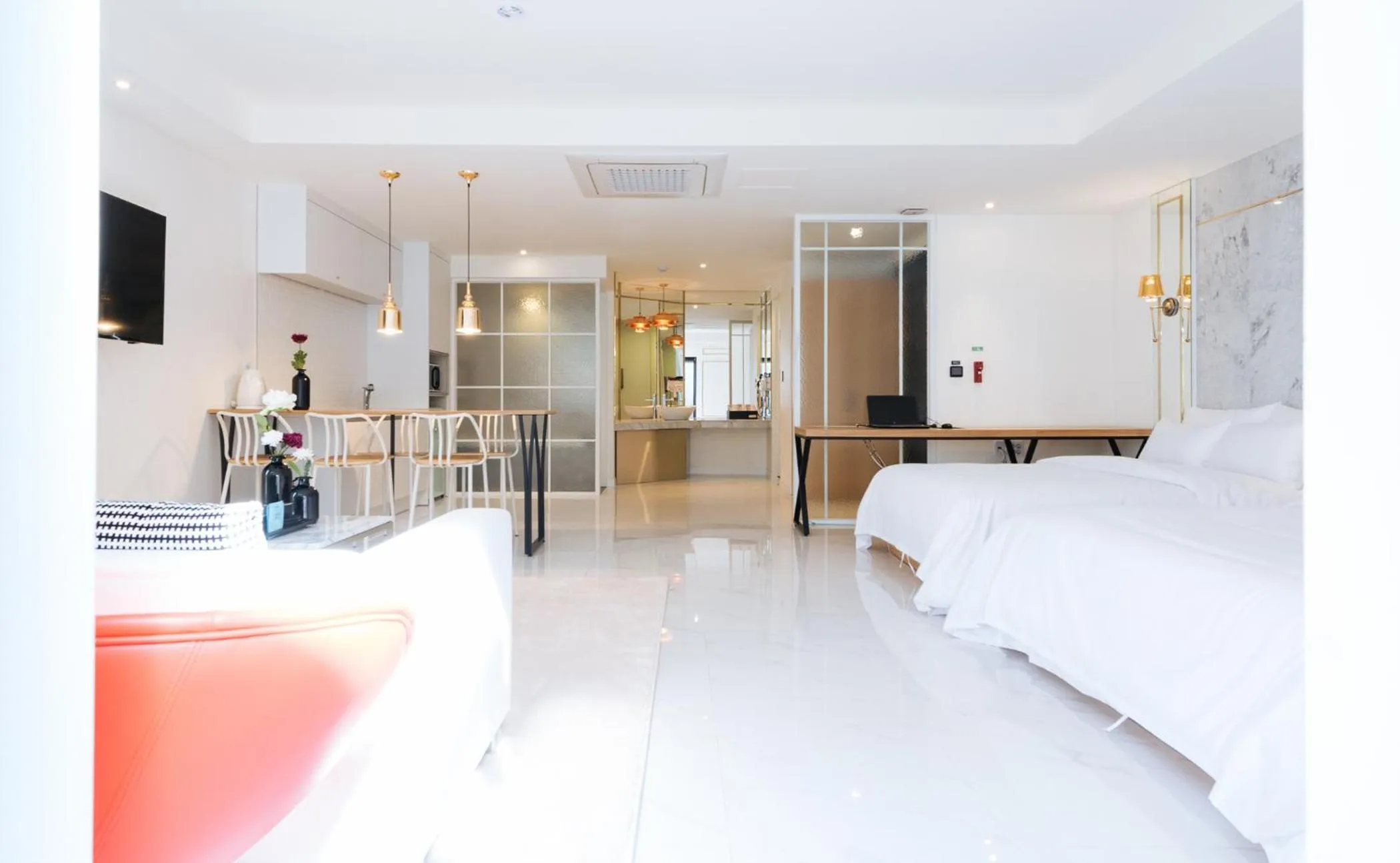 Bed in Boutique Hotel XYM Pyeongtaek