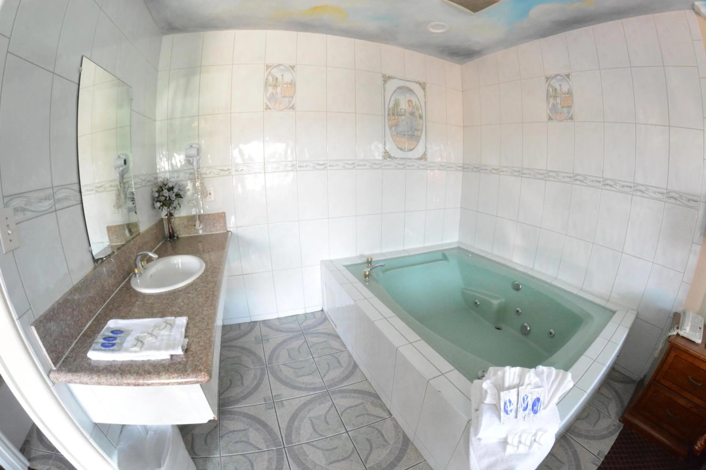 Bathroom in The Palace Inn