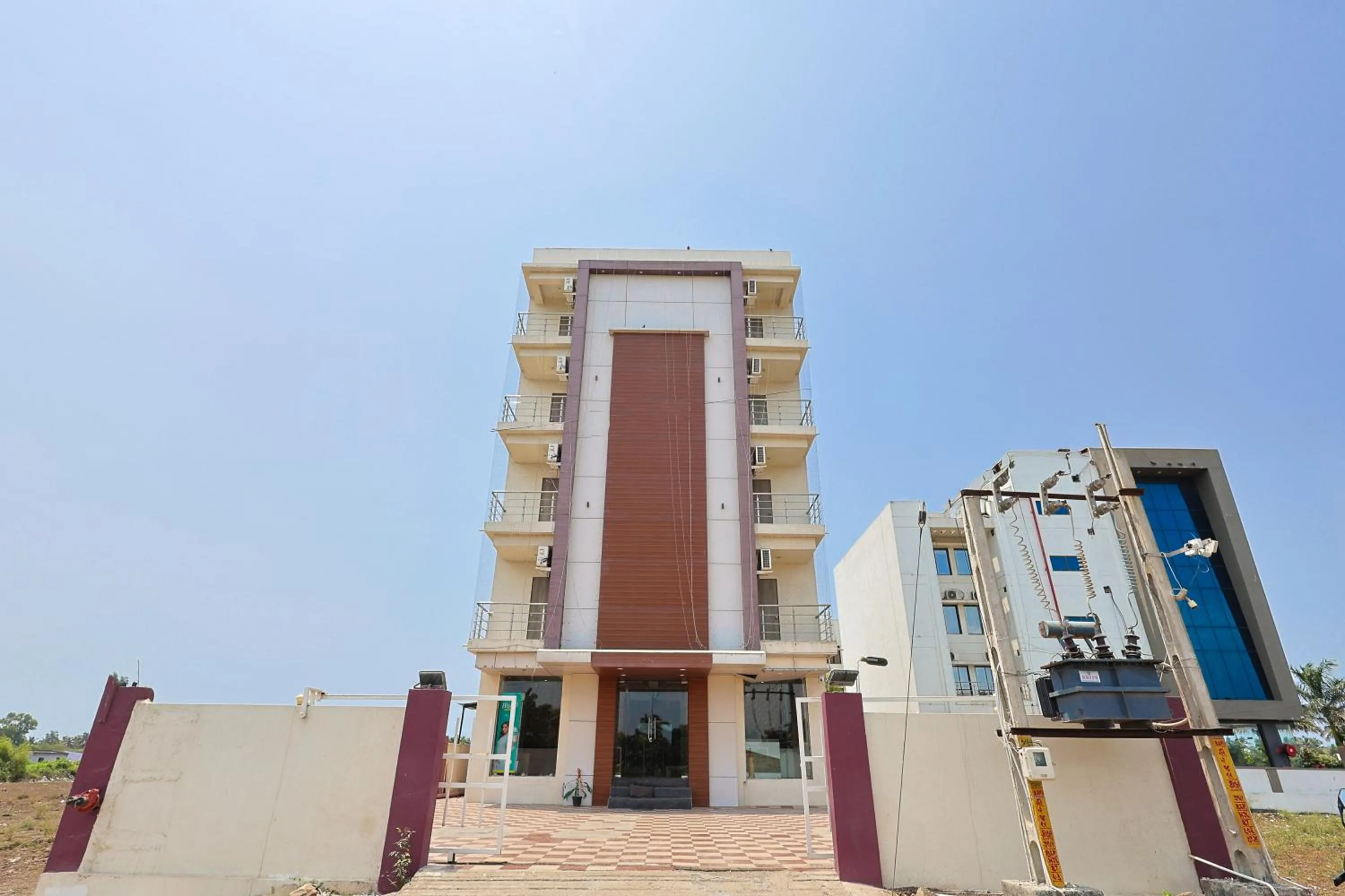 Facade/entrance in Hotel Scintilla