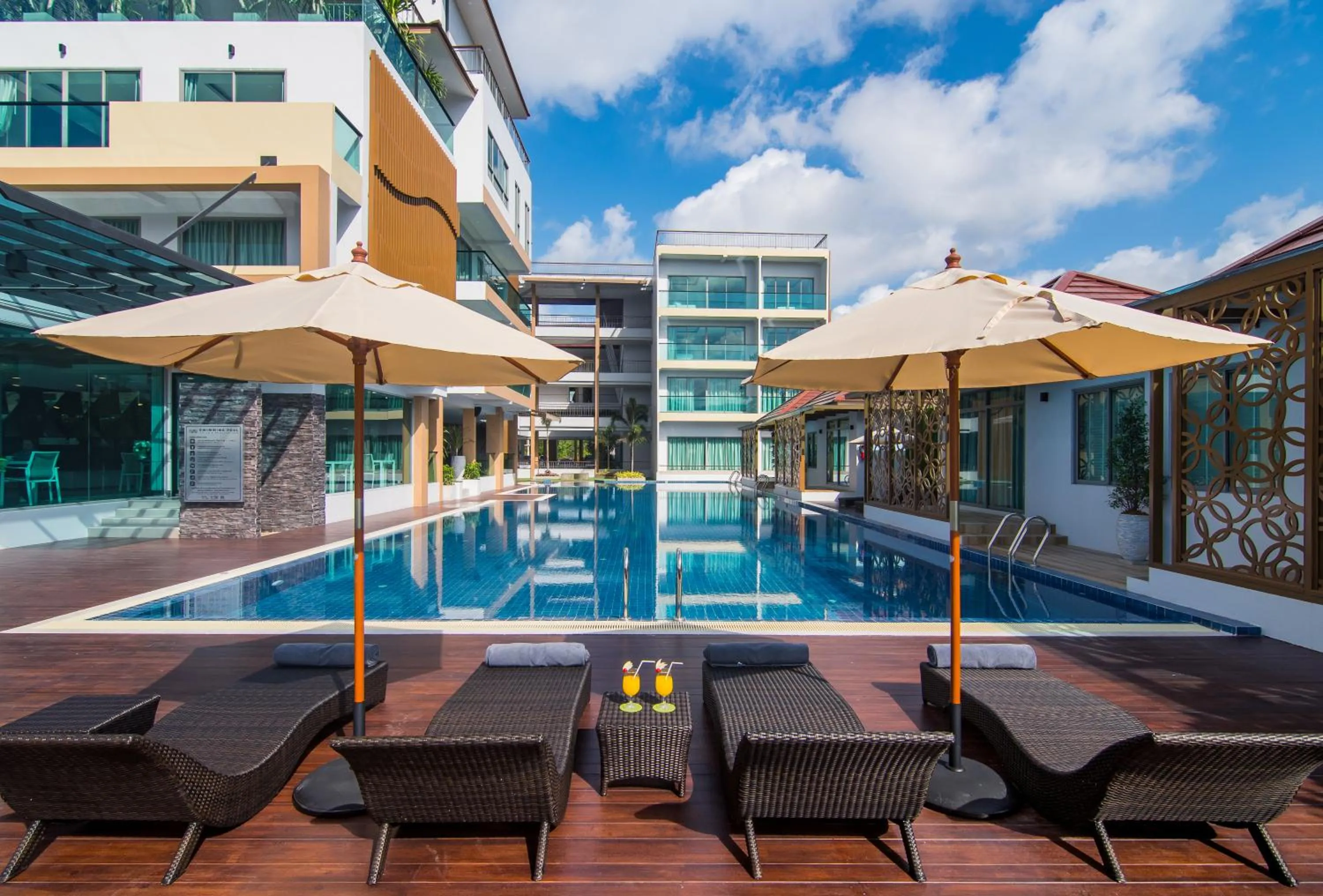 Pool view in The Peak