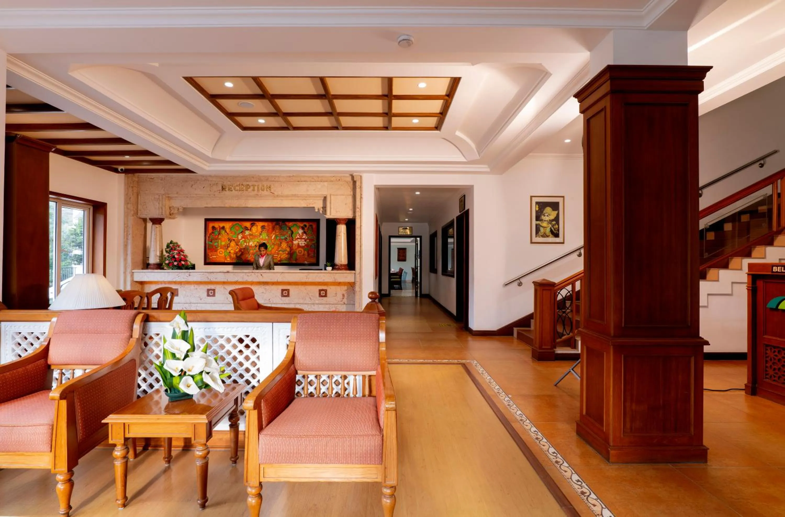 Lobby or reception in Issacs Residency