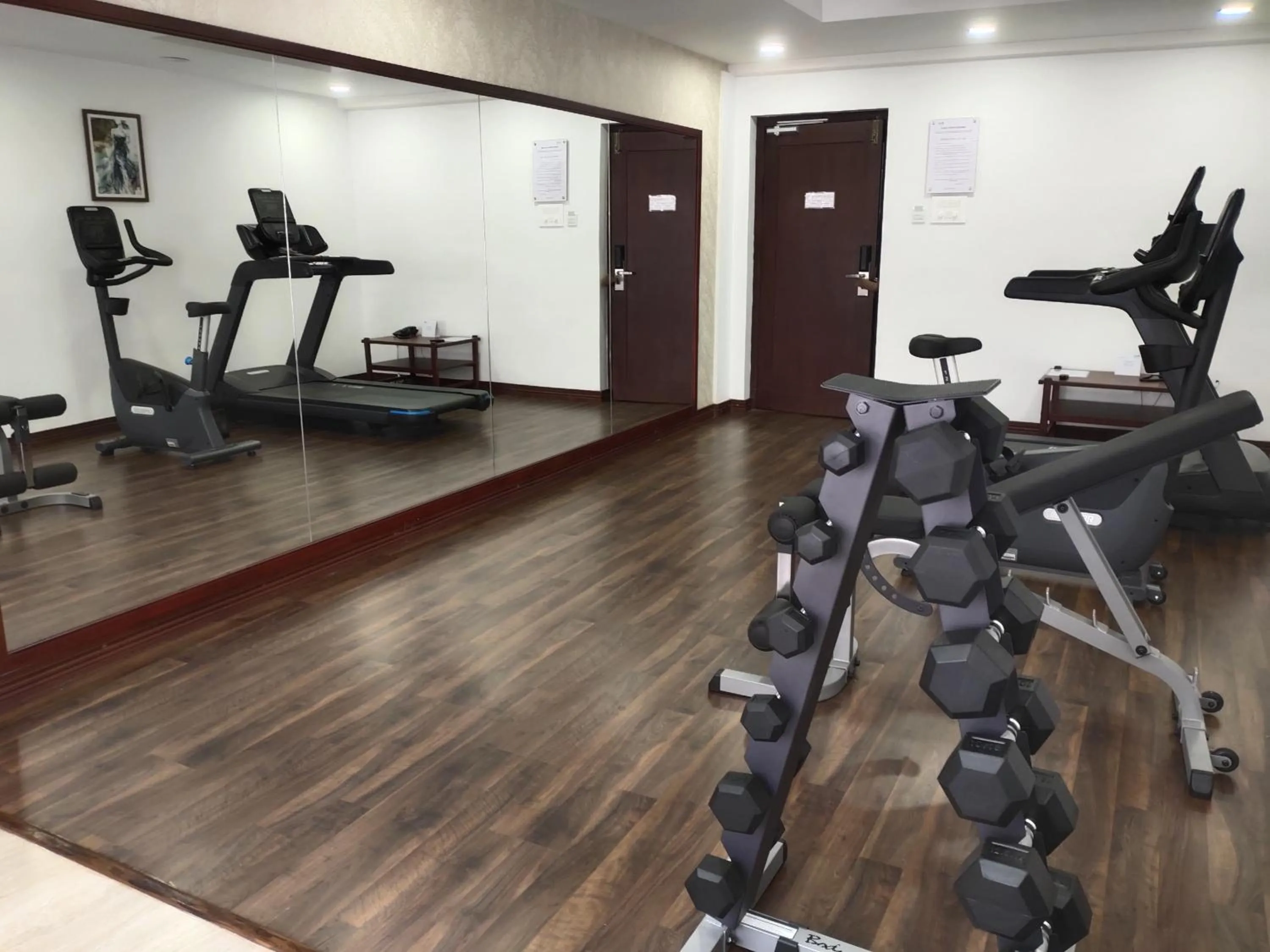 Fitness centre/facilities in Issacs Residency