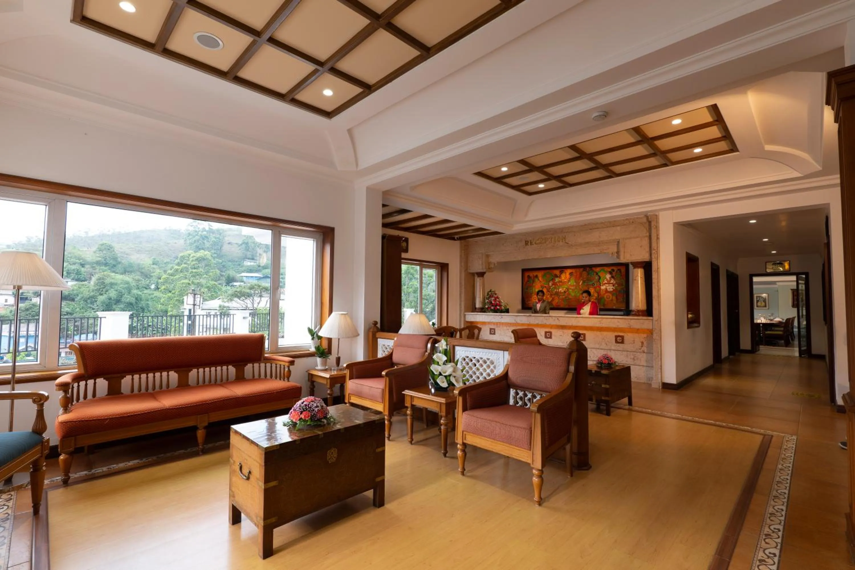 Lobby or reception in Issacs Residency