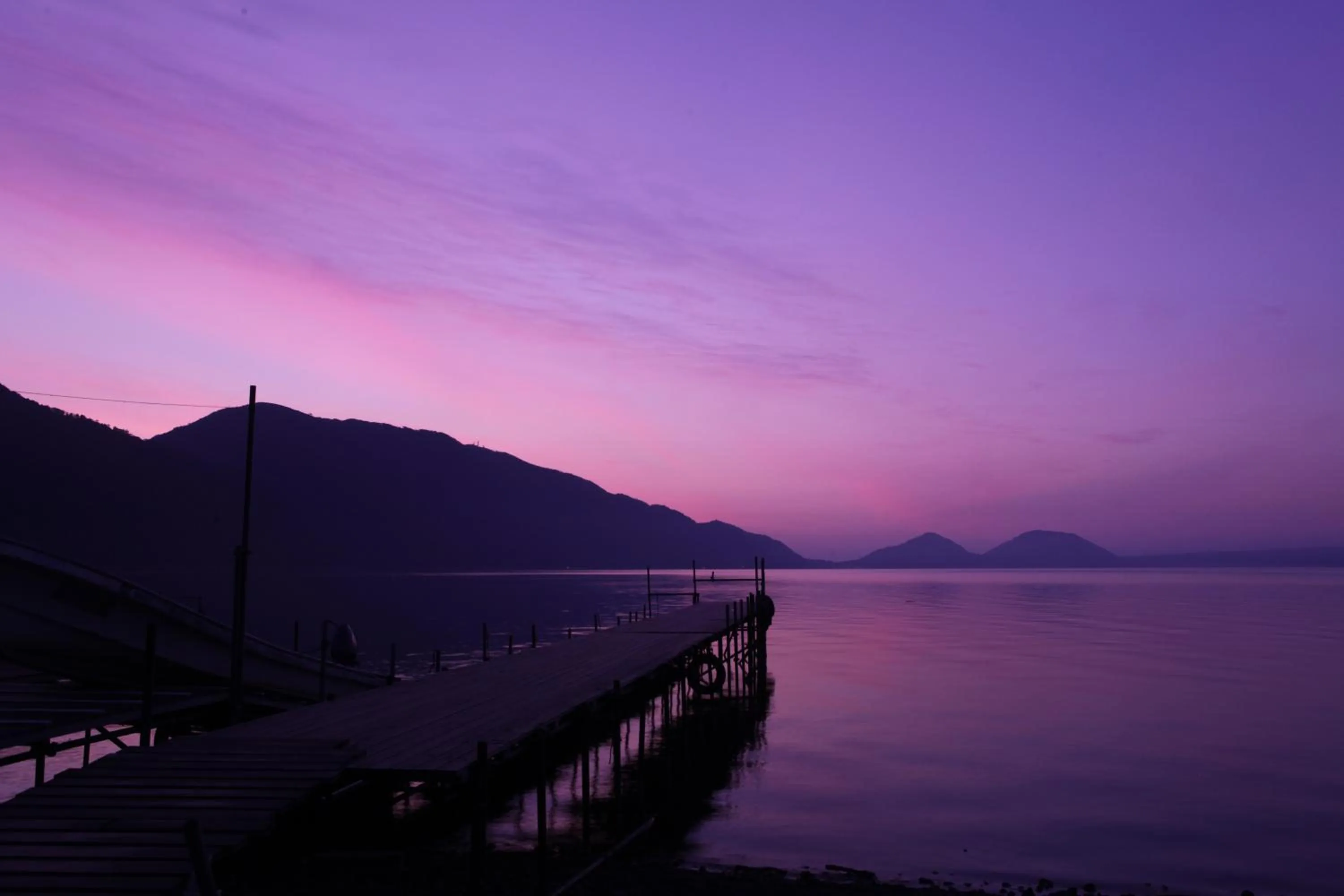 Natural landscape in Kyukamura Shikotsuko