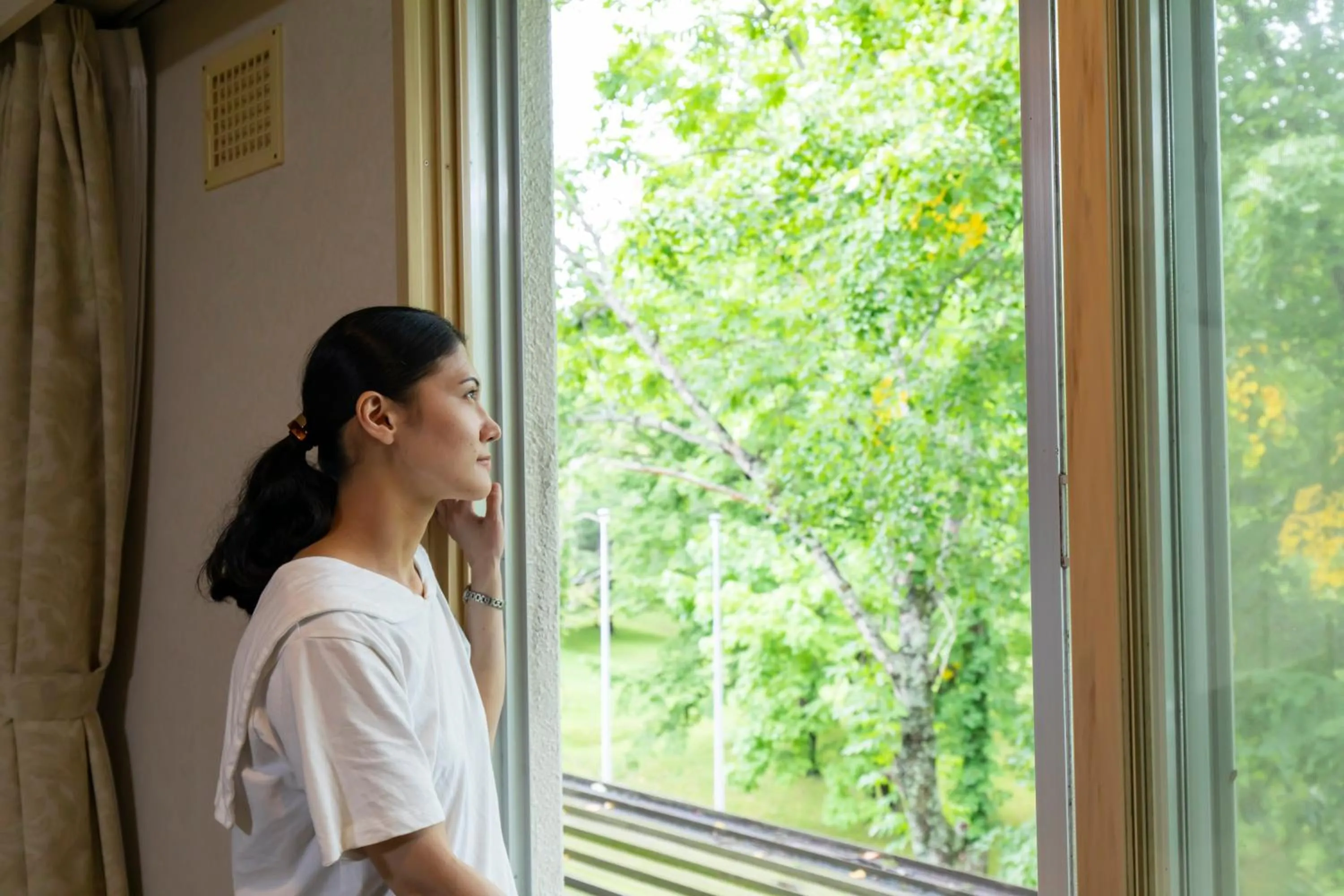 Garden view in Kyukamura Shikotsuko