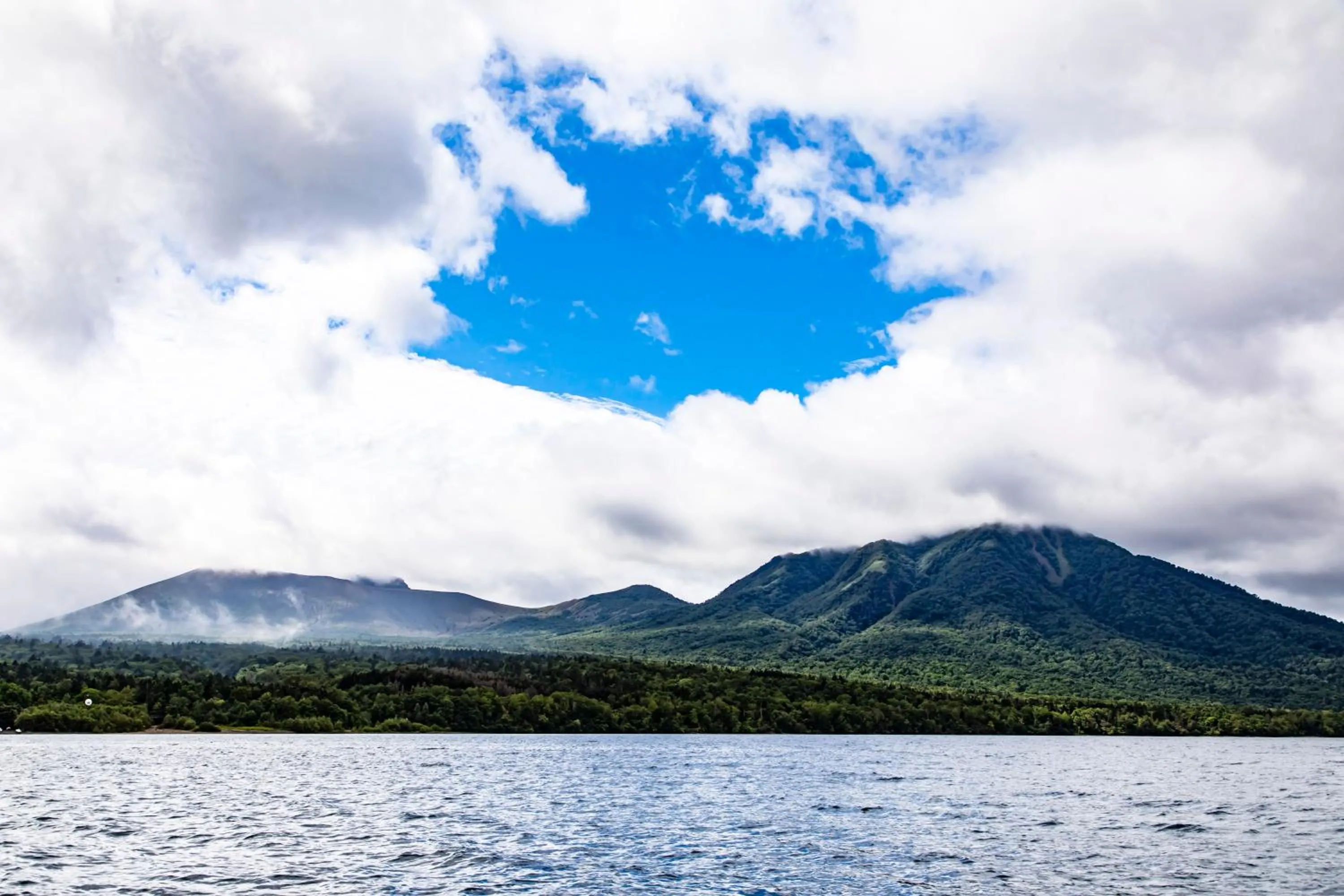 Natural landscape in Kyukamura Shikotsuko