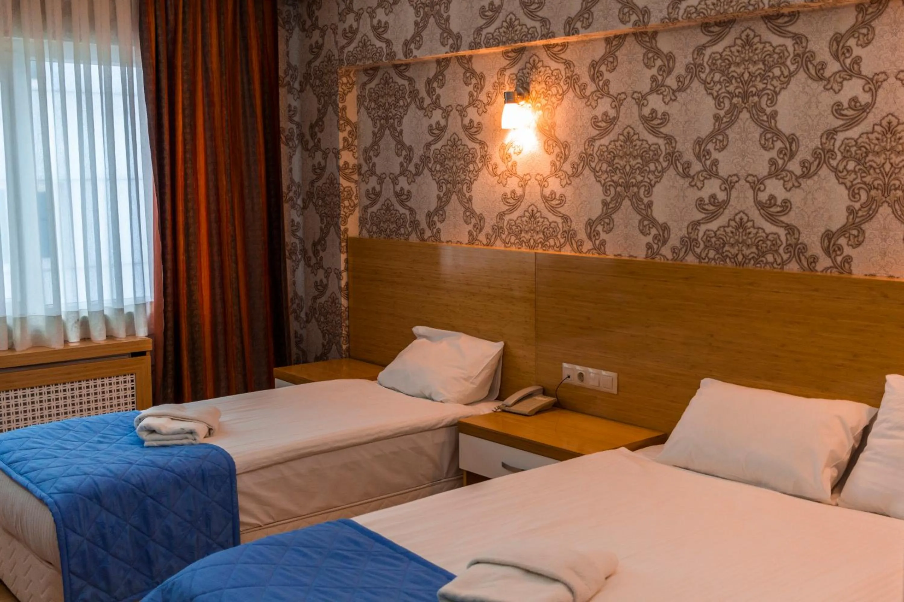 Bed in Pera City Hotel