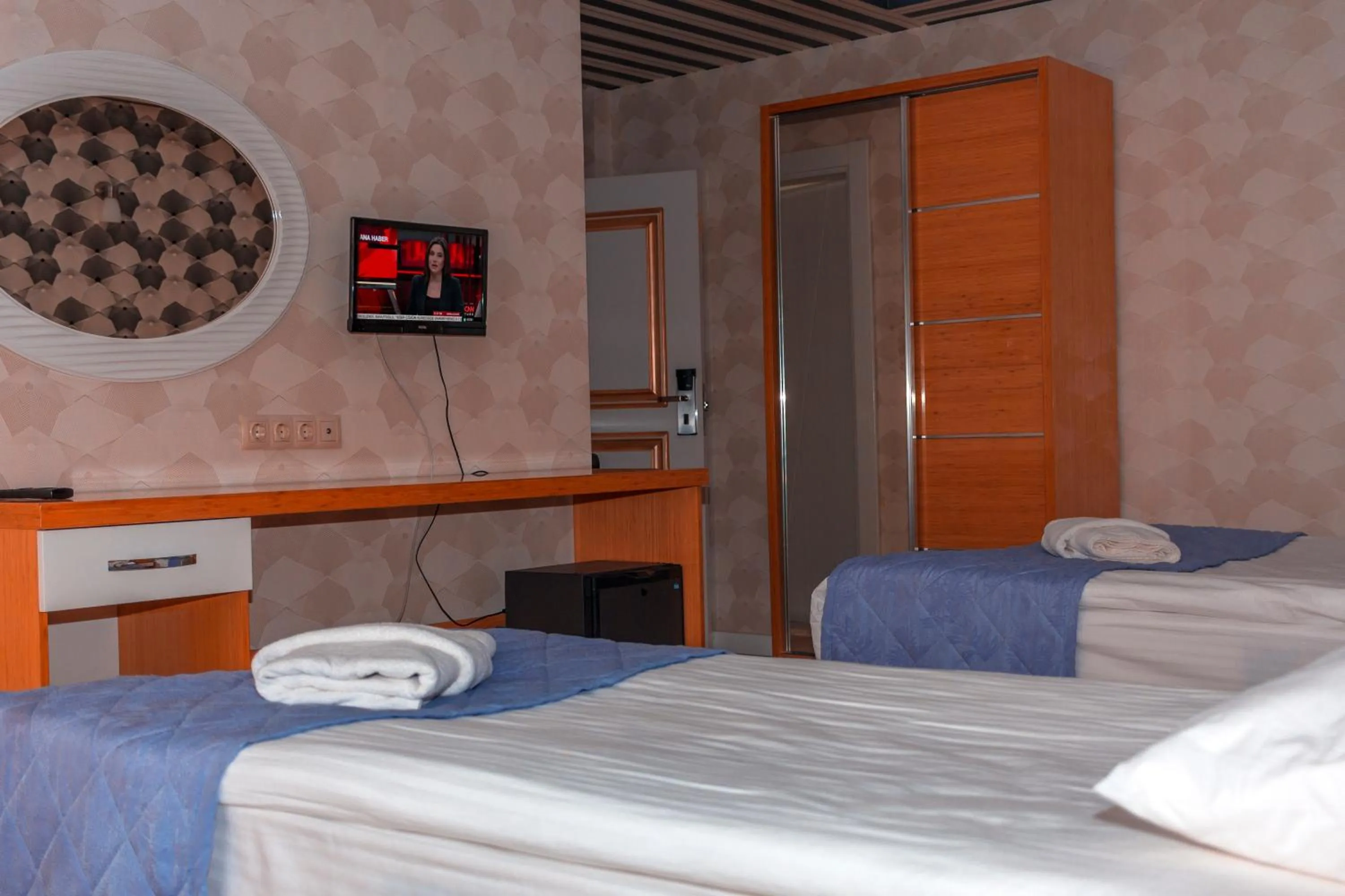 Bed in Pera City Hotel
