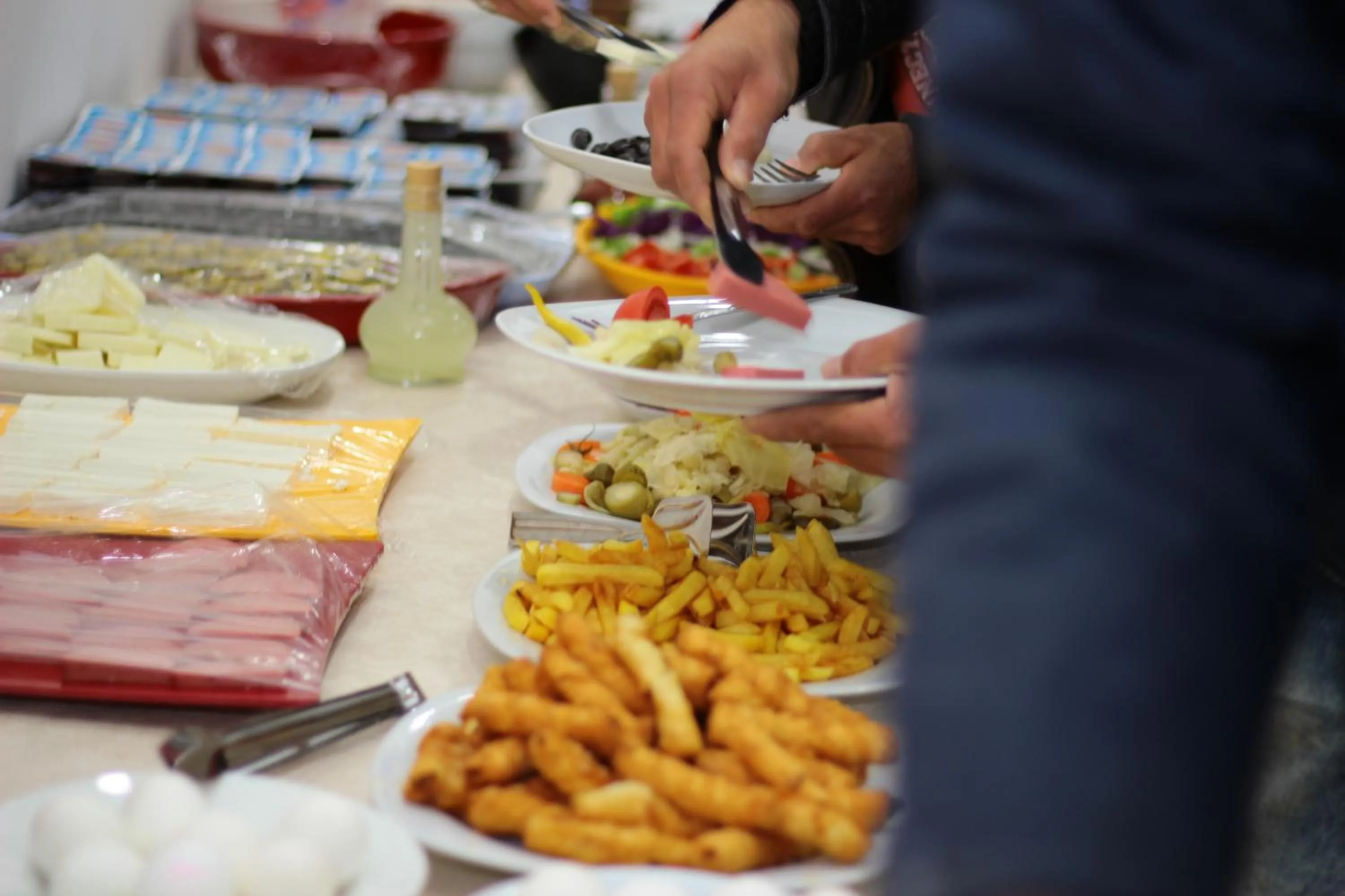 Buffet breakfast in Pera City Hotel