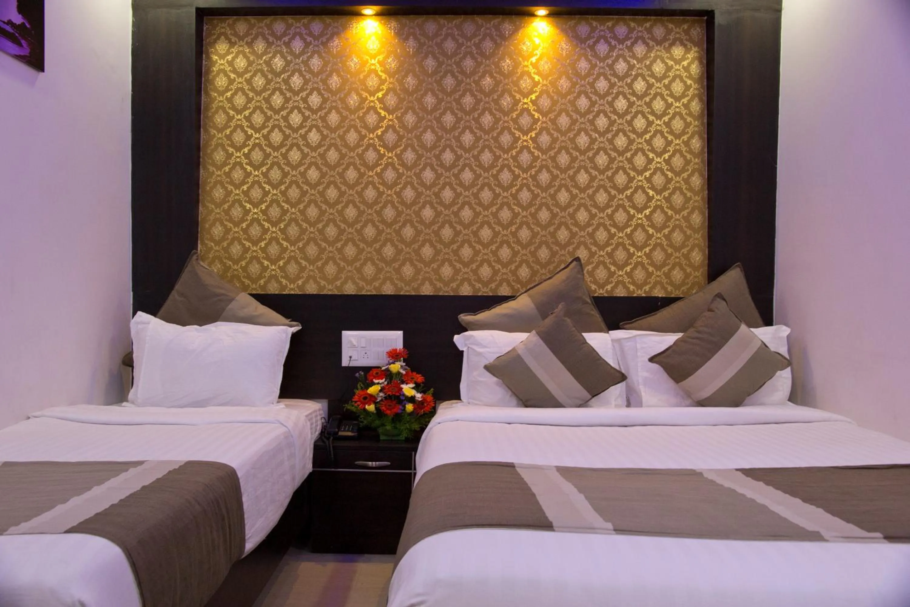 Bed in Aishwarya Le Royal