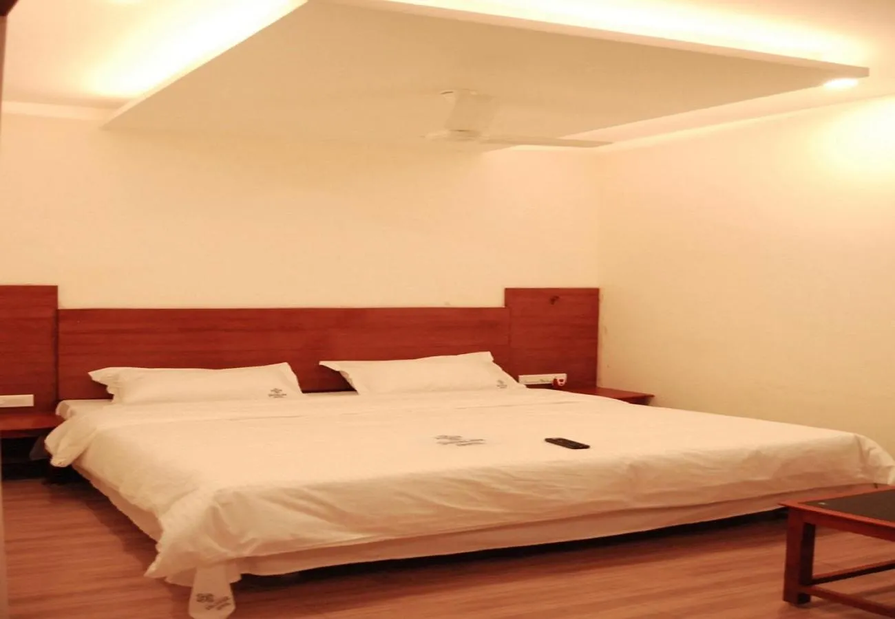 Bed in Shivalaya hotel
