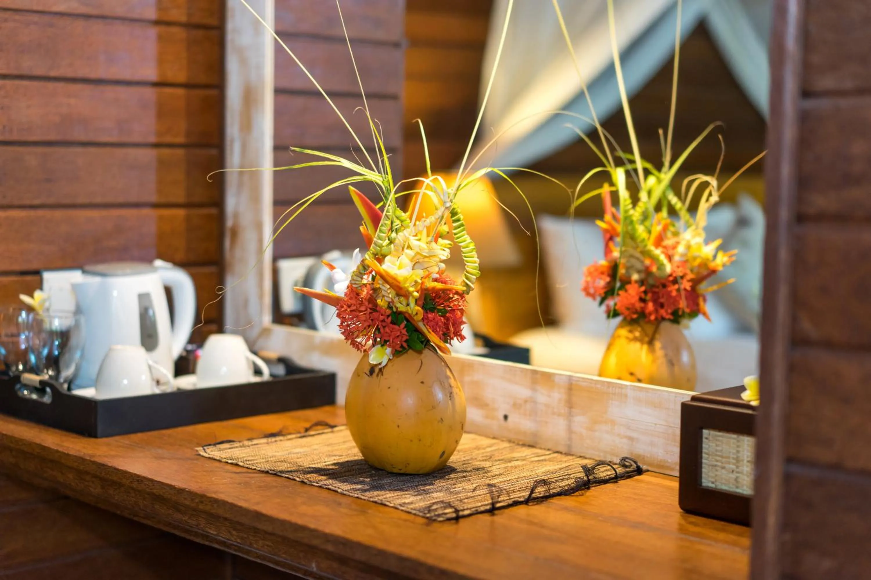 Decorative detail in Royal Retreat Villa's Lembongan