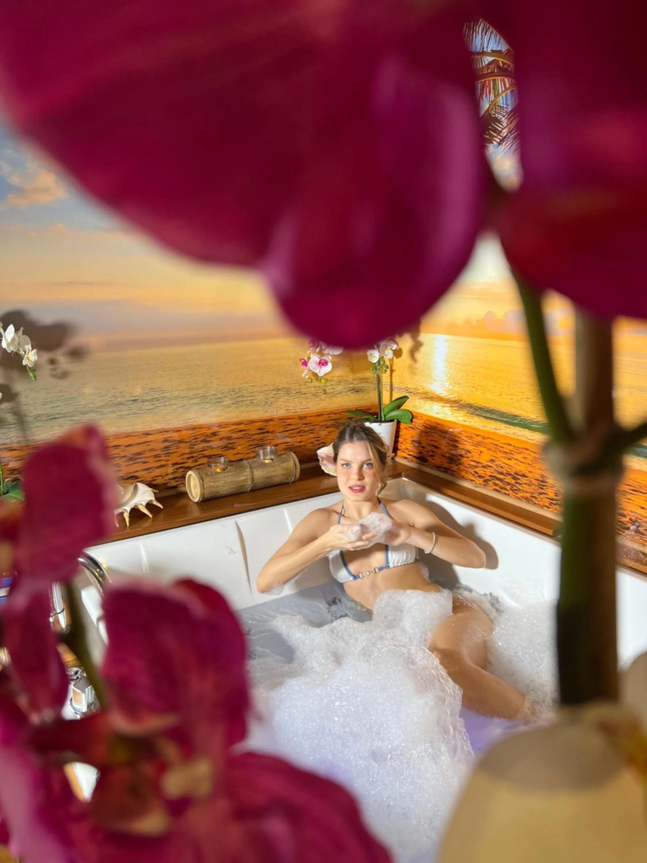 Hot Tub in Dream & Relax Villa Fiore