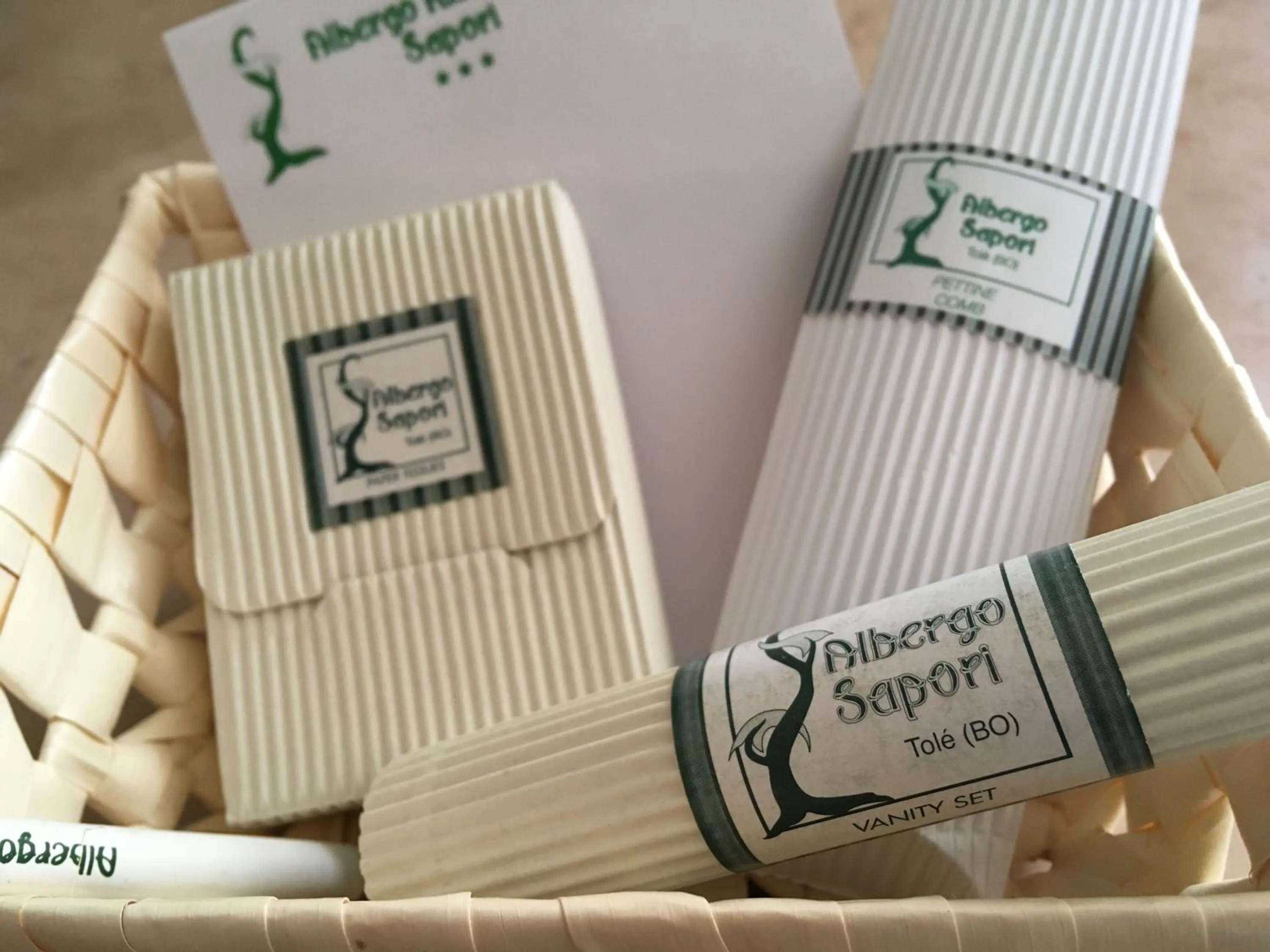 Decorative detail in Albergo Sapori