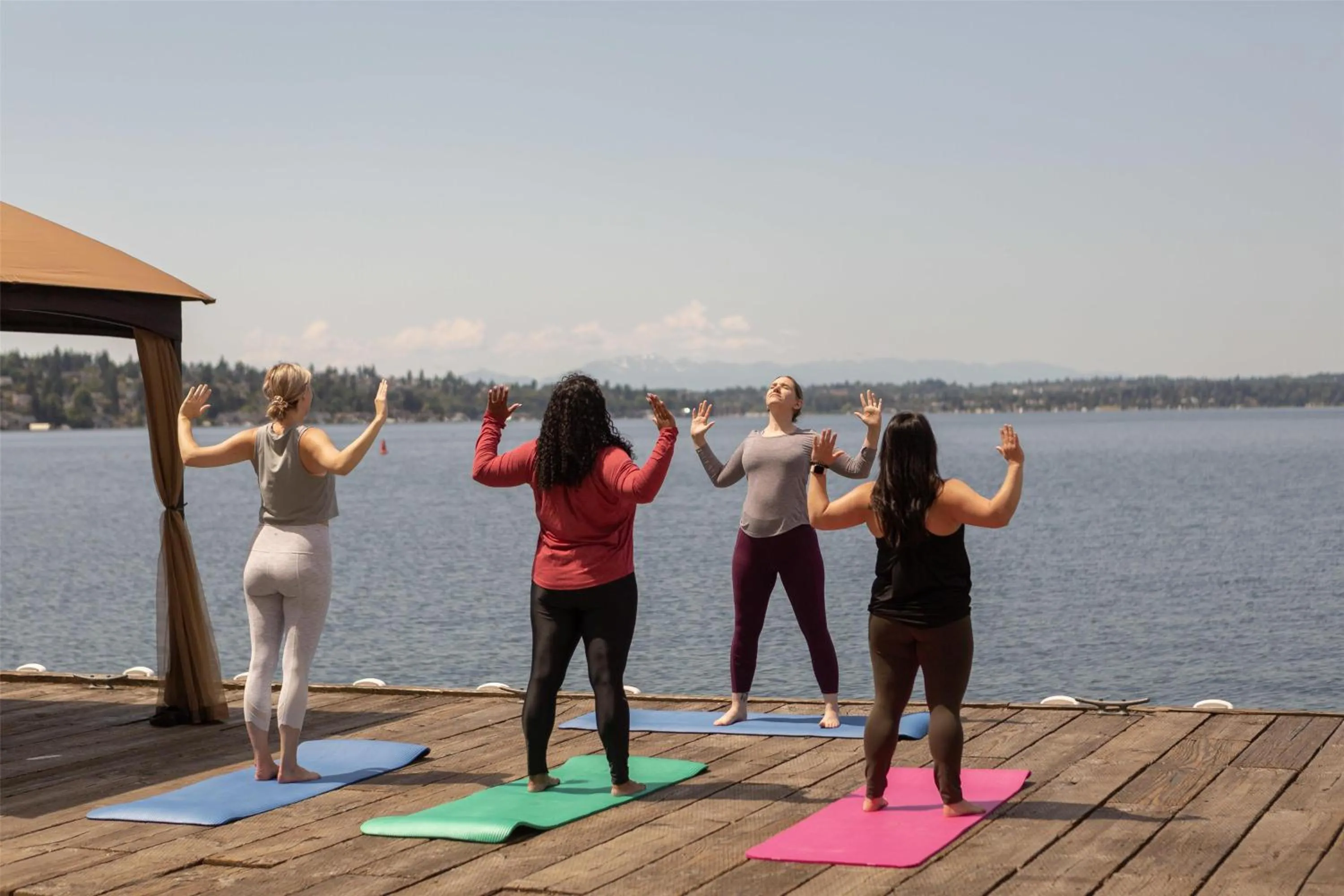 Fitness centre/facilities in Hyatt Regency Lake Washington at Seattle's Southport