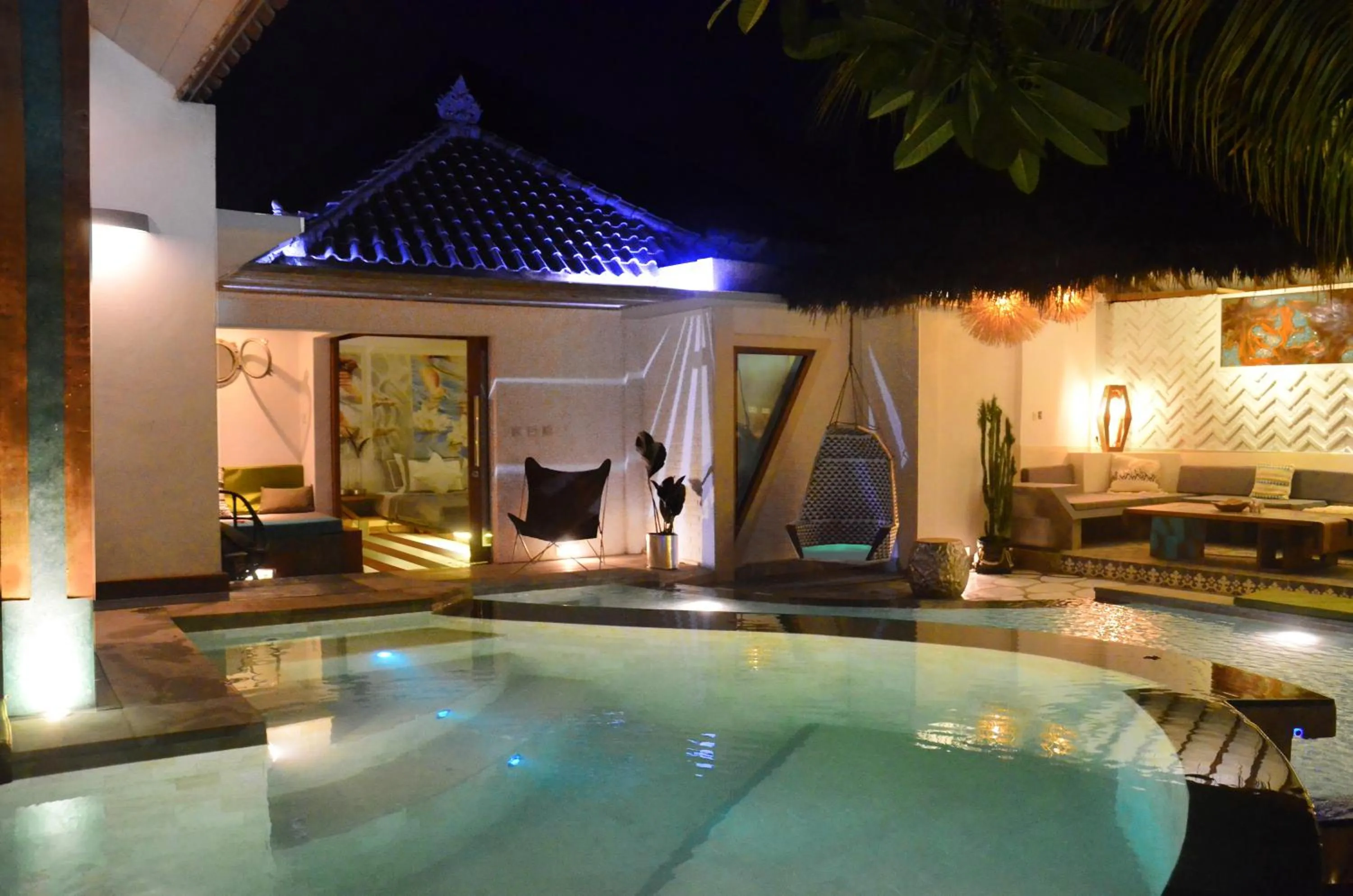 Pool view in The White Key Luxury Villas