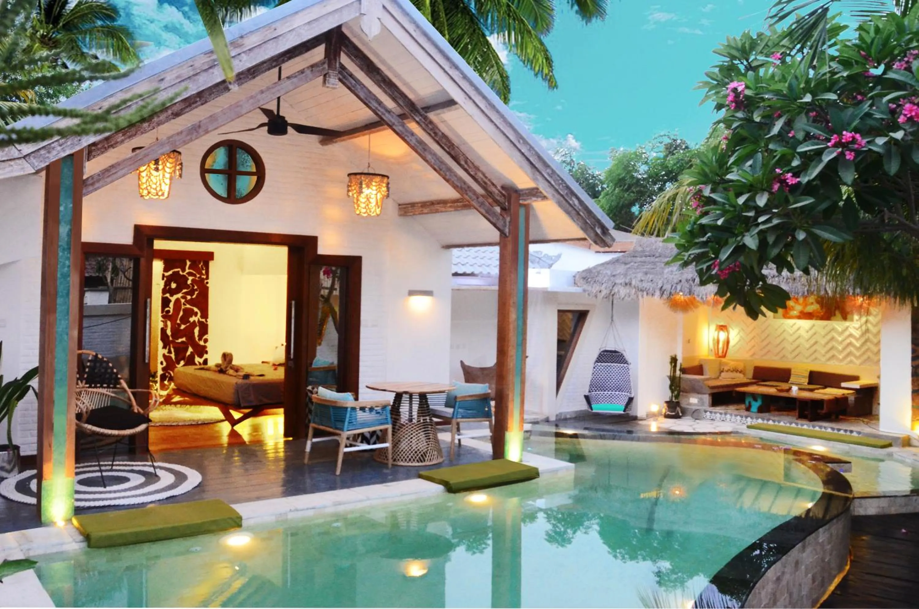 Garden in The White Key Luxury Villas