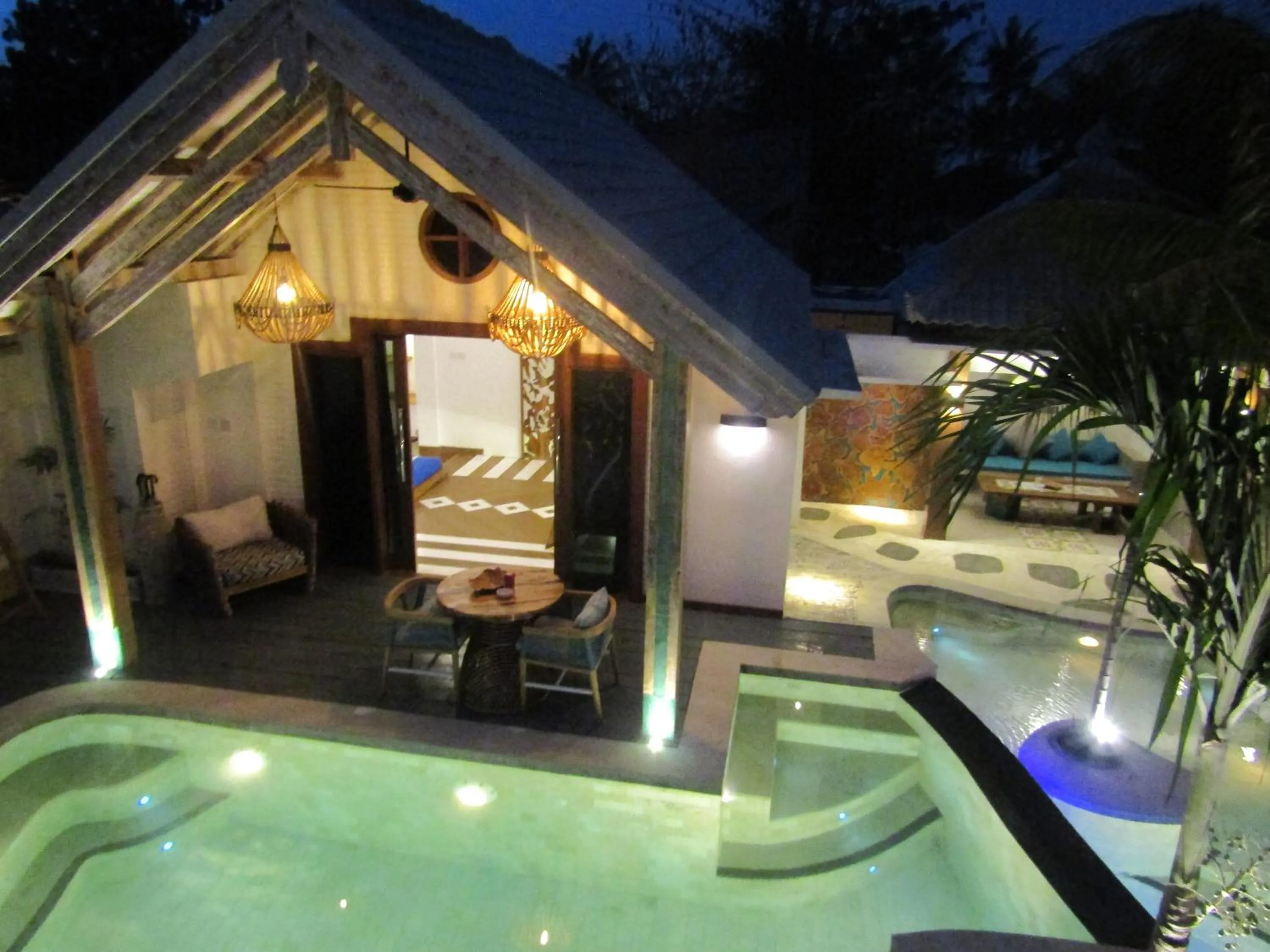 Pool view in The White Key Luxury Villas