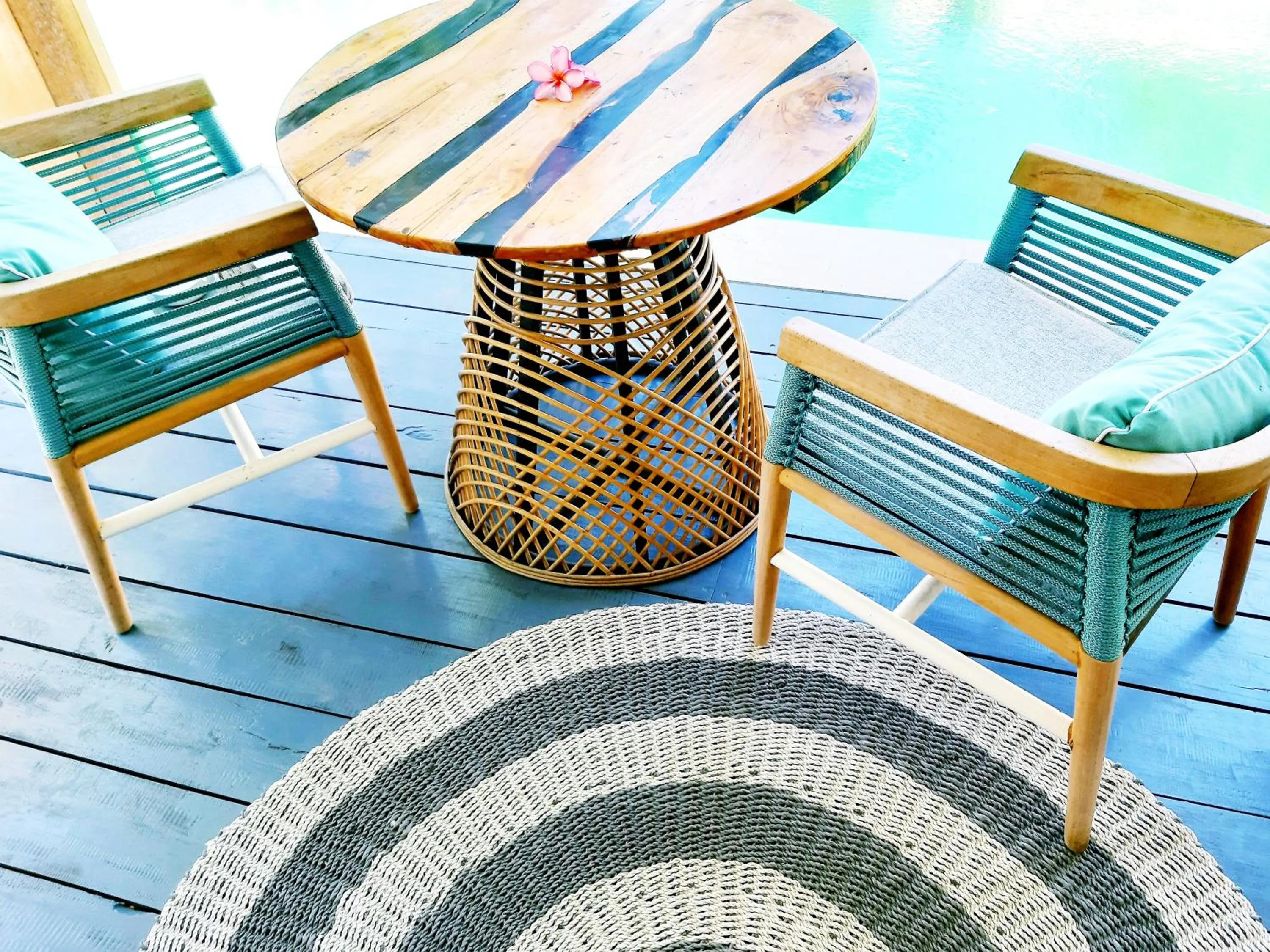 Balcony/Terrace in The White Key Luxury Villas
