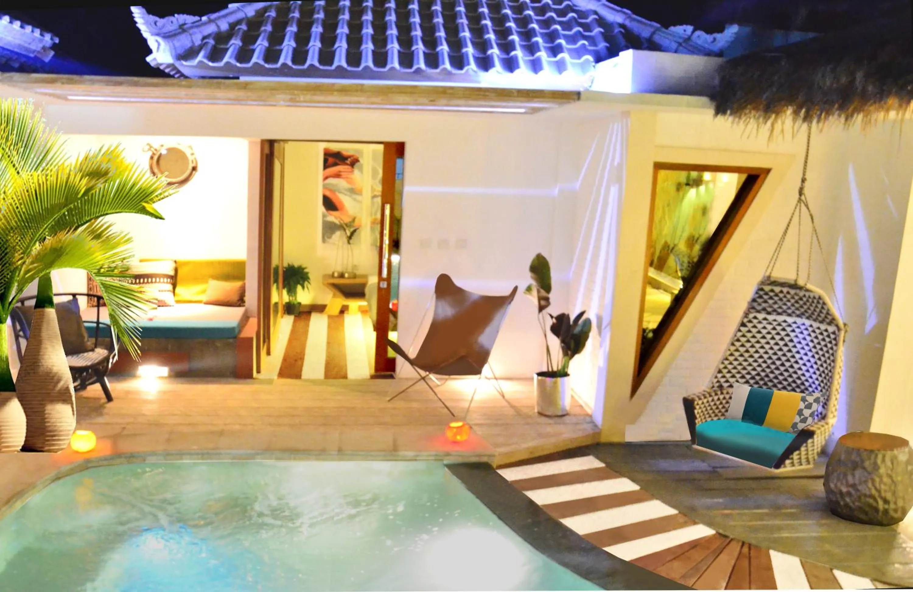 Balcony/Terrace in The White Key Luxury Villas