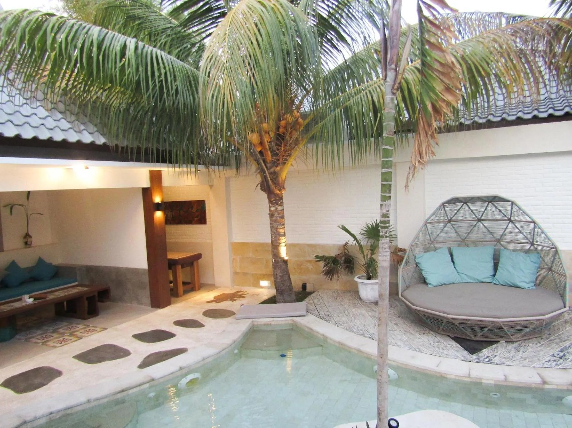 Decorative detail in The White Key Luxury Villas