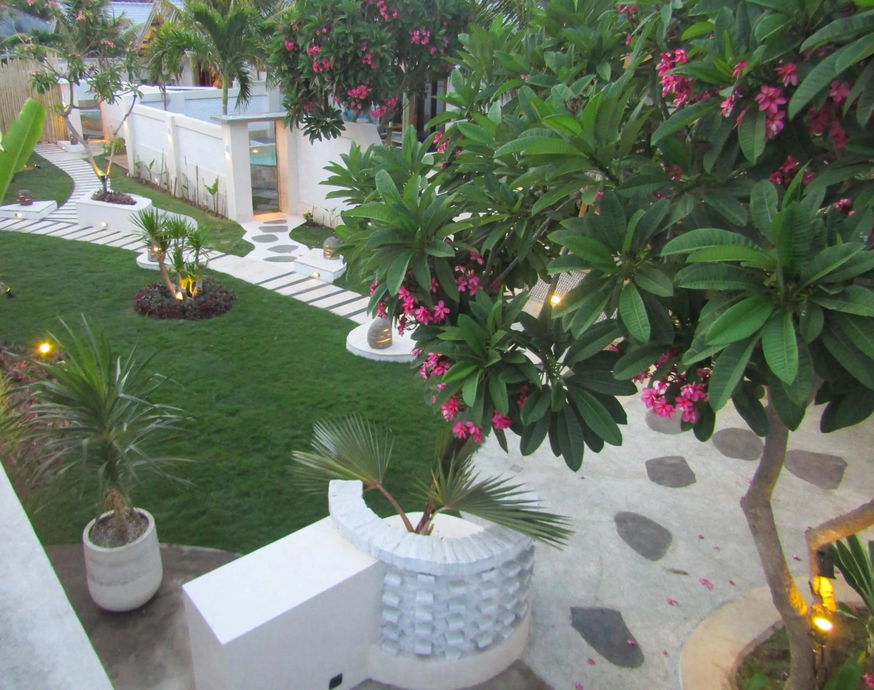 Garden in The White Key Luxury Villas