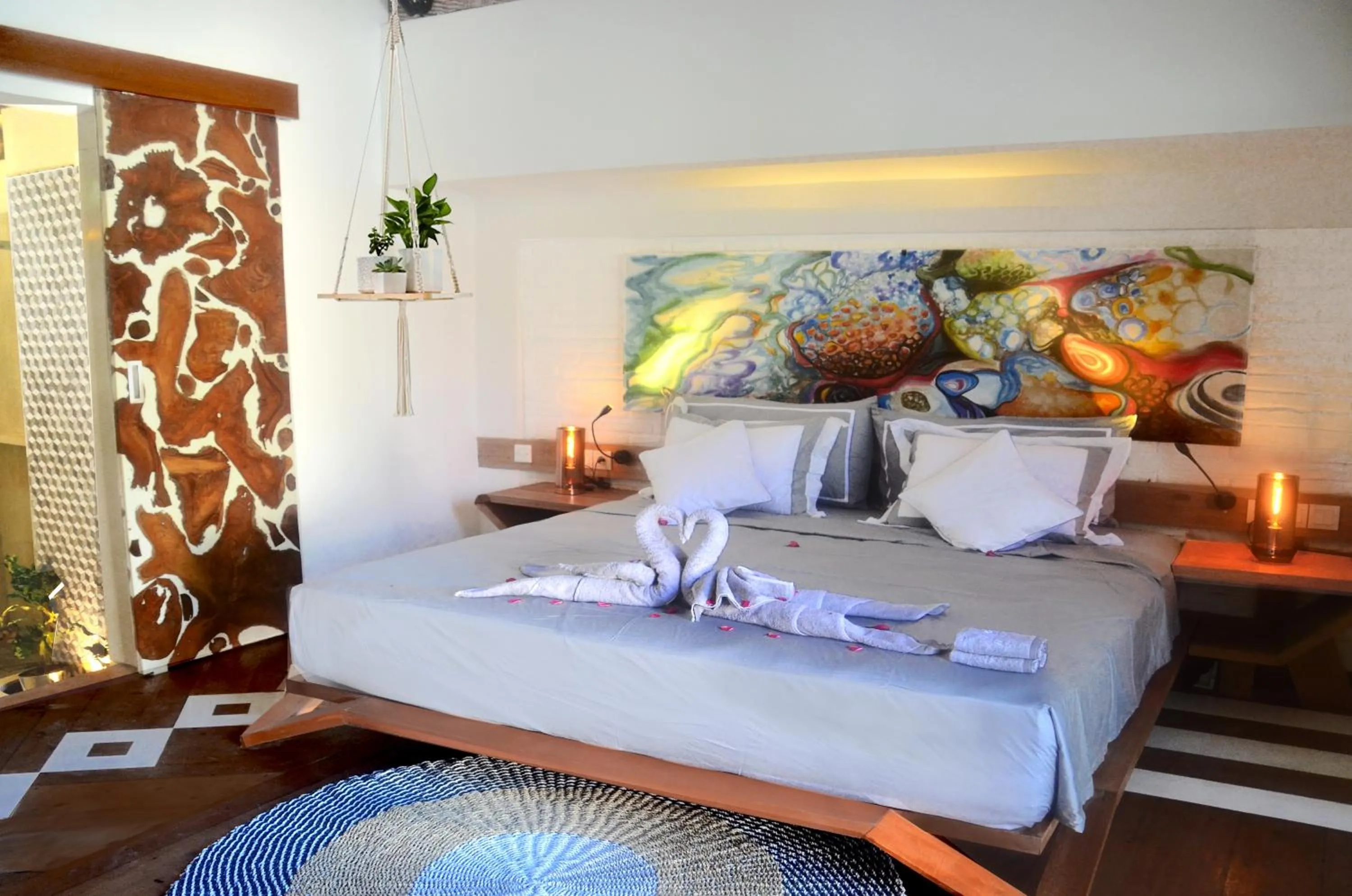 Photo of the whole room, Bed in The White Key Luxury Villas
