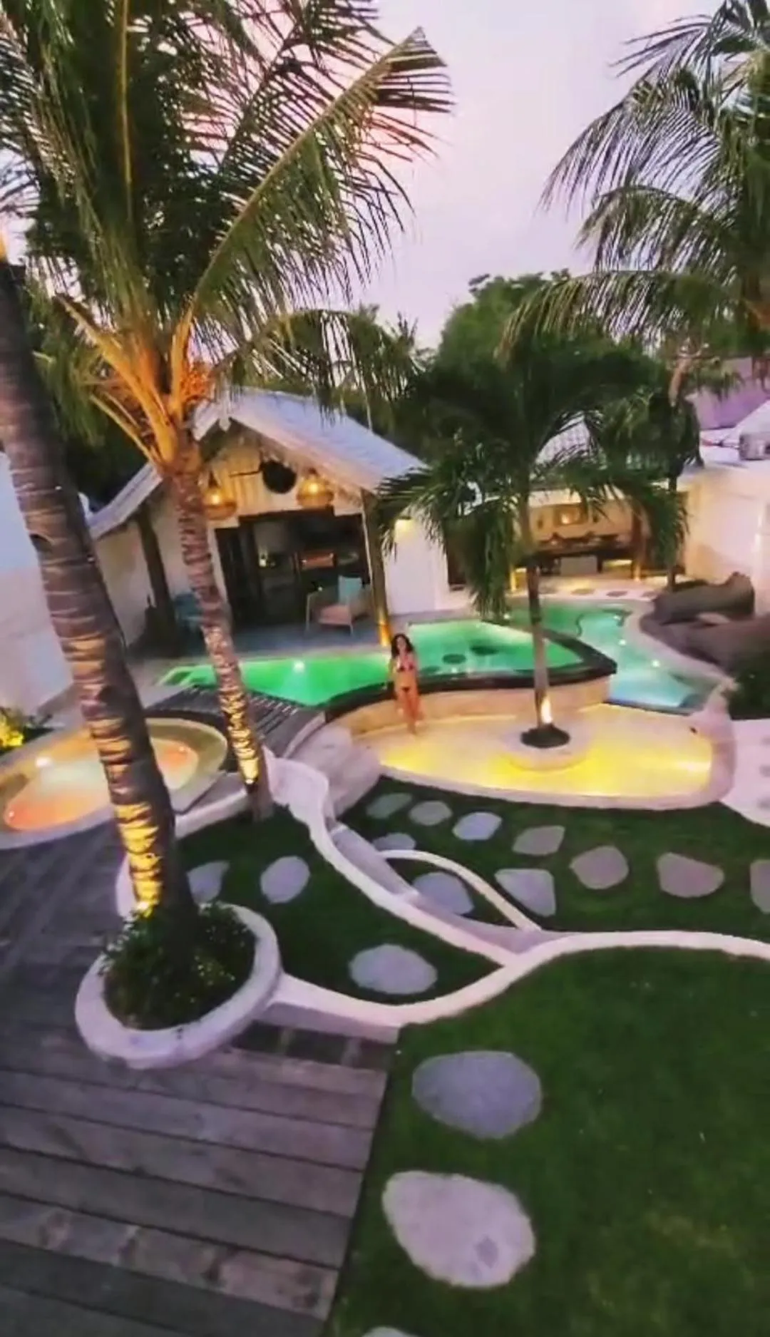 Pool view in The White Key Luxury Villas