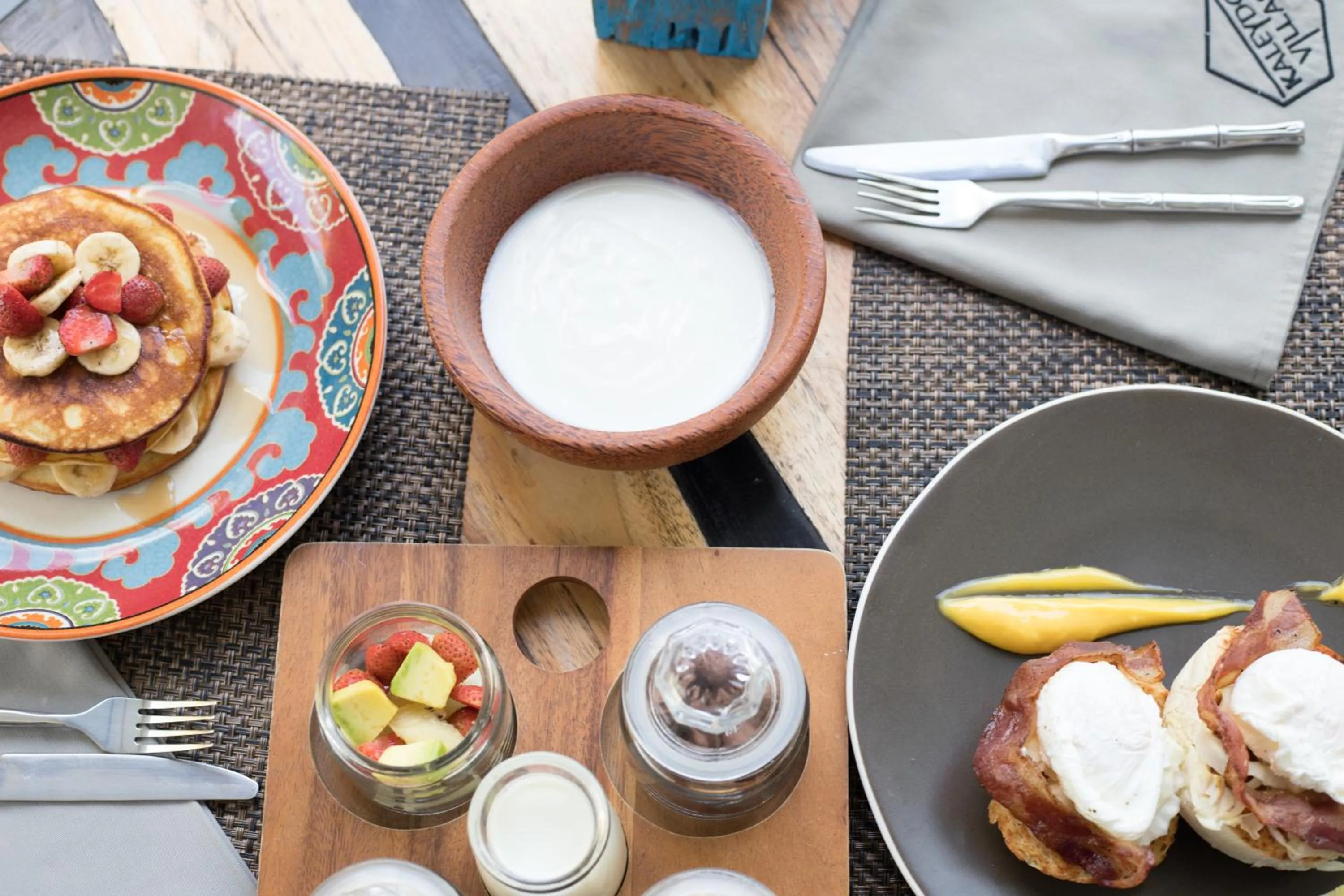 Food in The White Key Luxury Villas